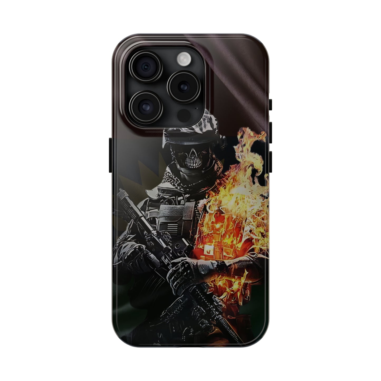 Biafra Soldier VIII - Tough iPhone Cases (iPhone 7, 8, X, 11, 12, 13, 14, 15)