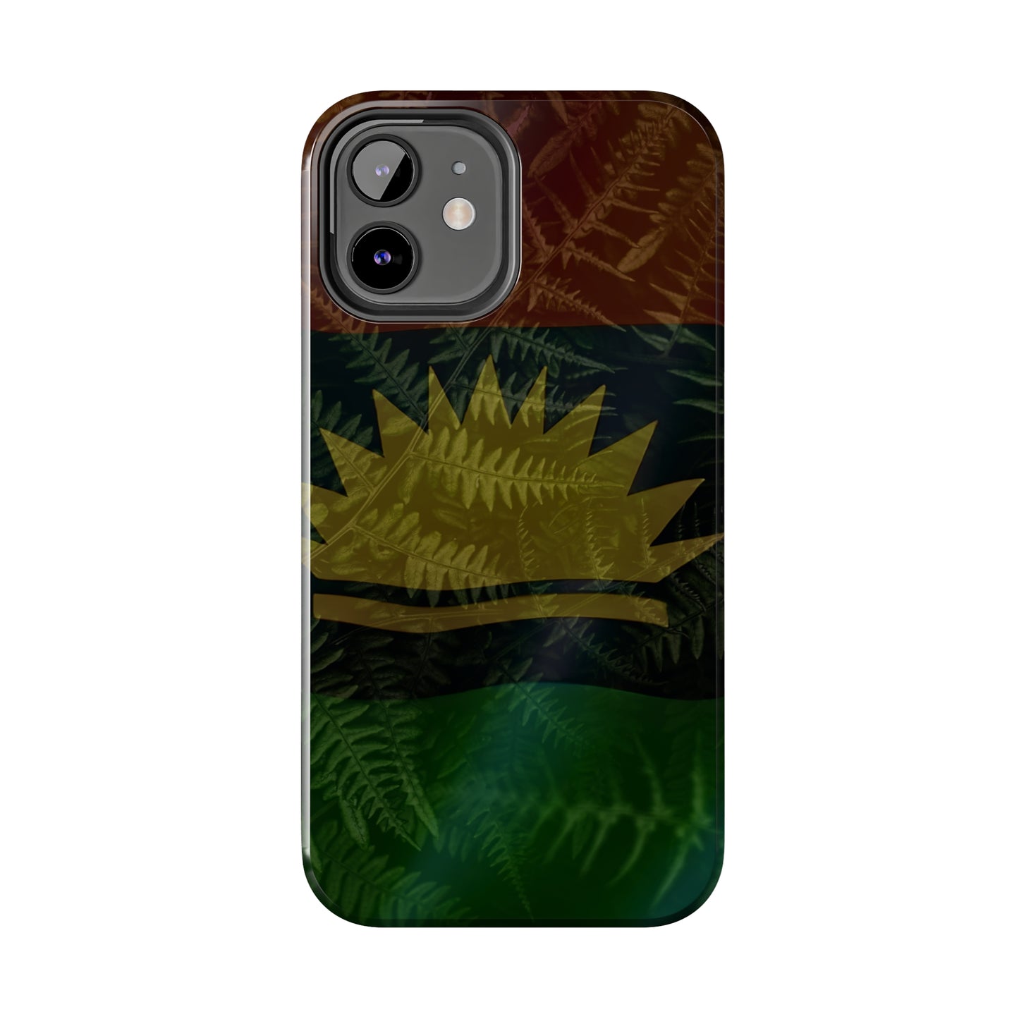 United States of Biafra Flag Plant Leaves - Tough iPhone Cases (iPhone 7, 8, X, 11, 12, 13, 14, 15)