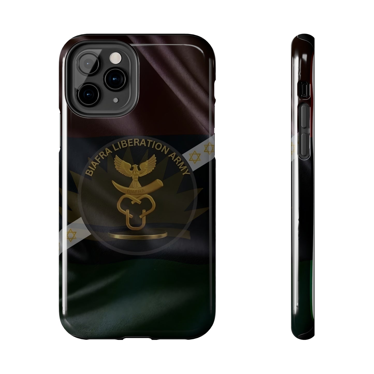 Biafra Liberation Army Logo - Tough iPhone Cases (iPhone 7, 8, X, 11, 12, 13, 14, 15)