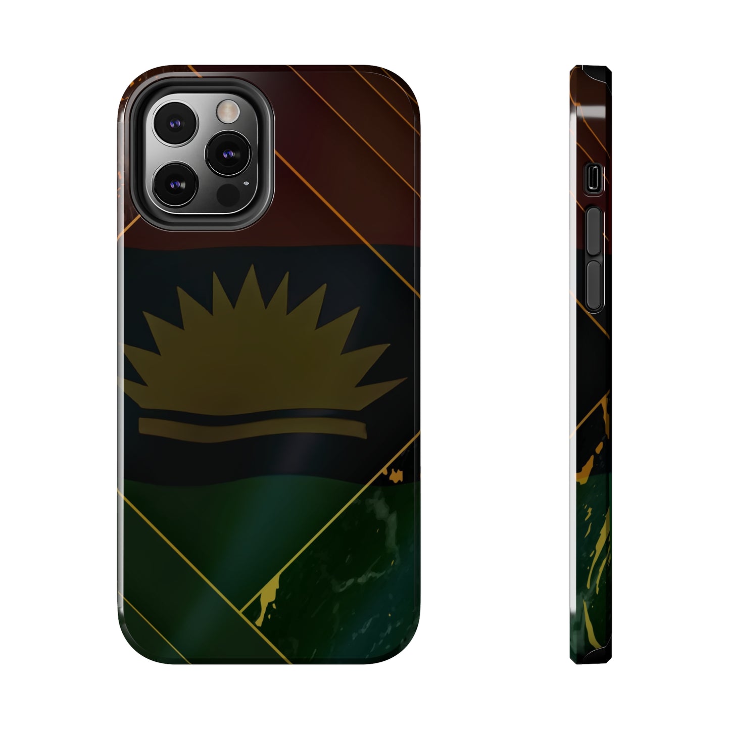 Focus, United States of Biafra - Tough iPhone Cases (iPhone 7, 8, X, 11, 12, 13, 14, 15)