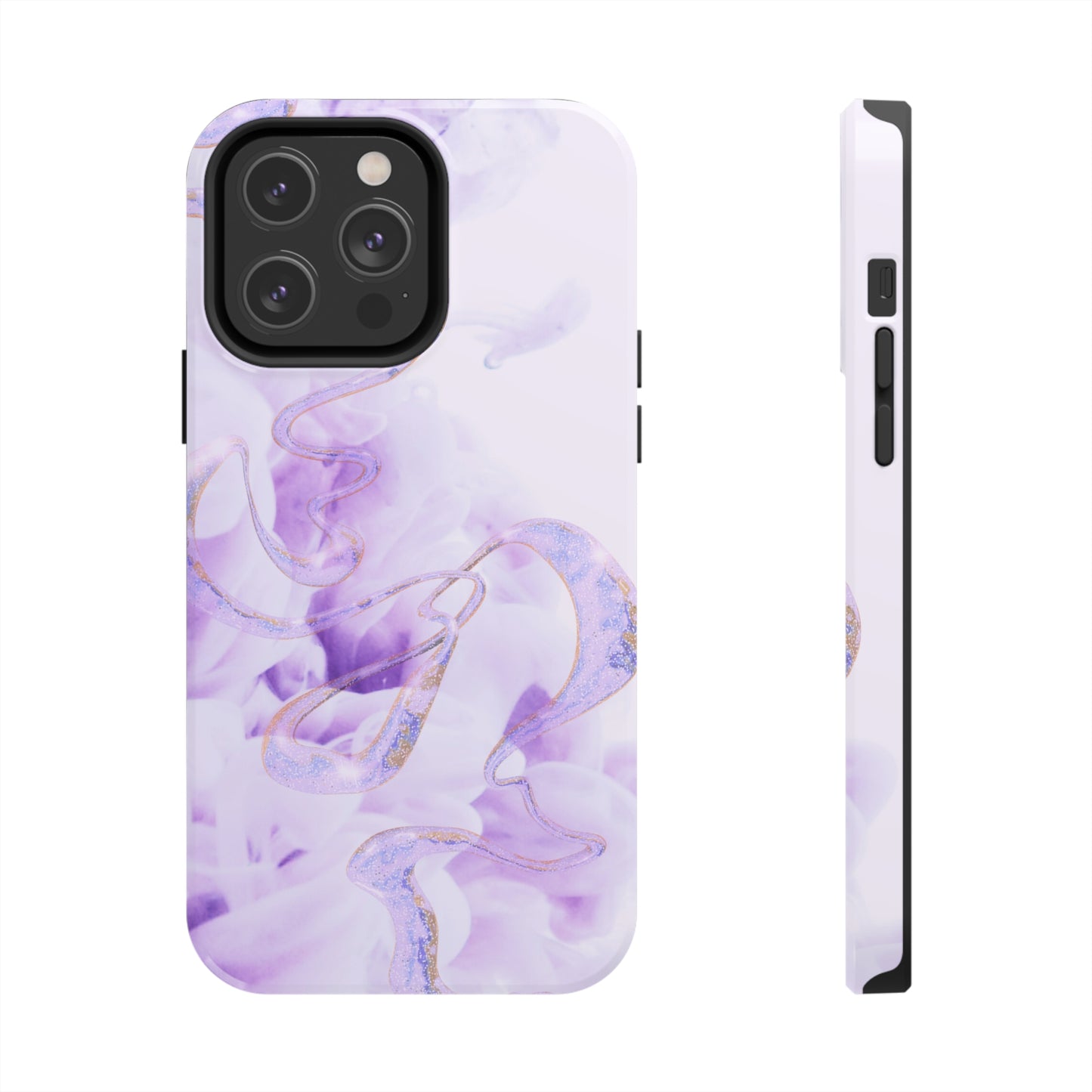 Purple Drop - Tough iPhone Cases (iPhone 7, 8, X, 11, 12, 13, 14, 15)