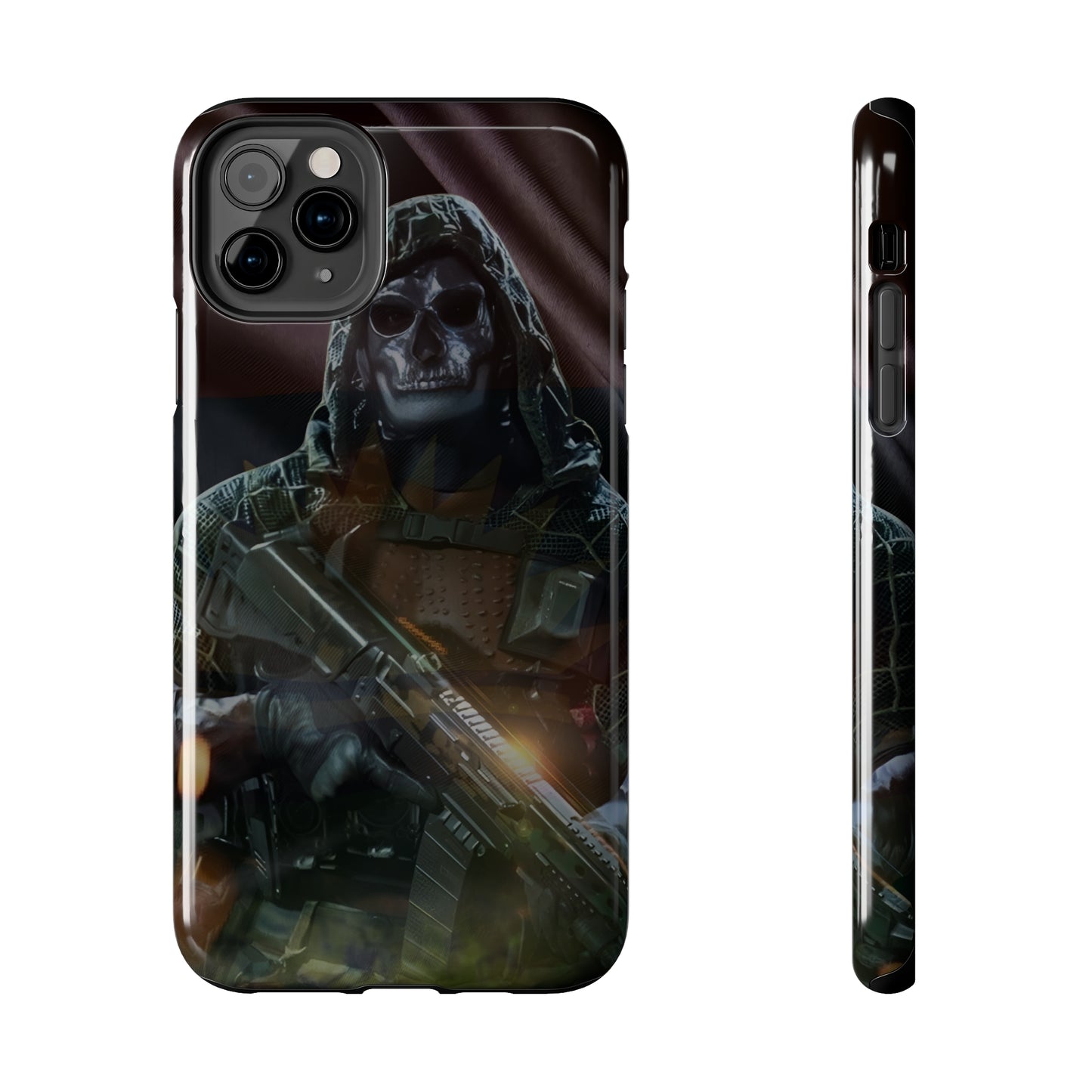 Biafra Soldier - Tough iPhone Cases (iPhone 7, 8, X, 11, 12, 13, 14, 15)