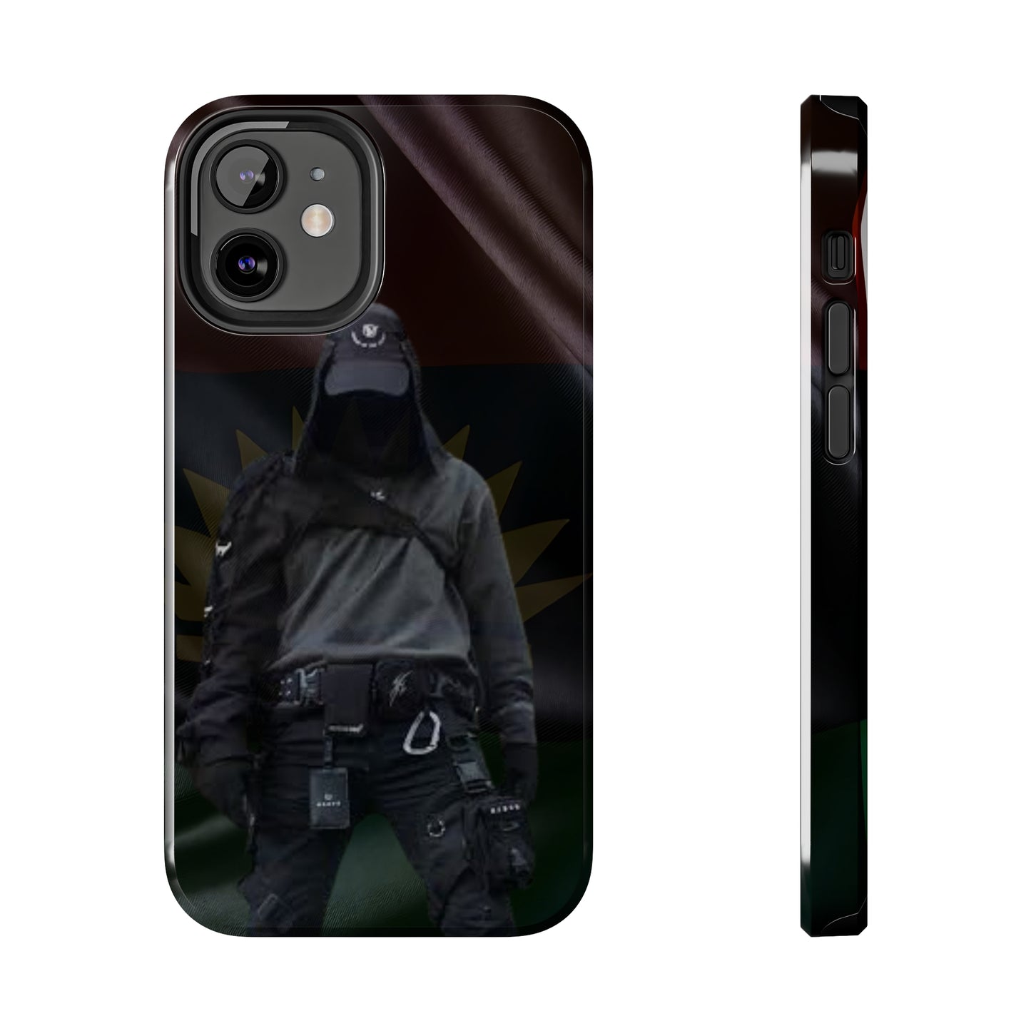 Biafra Soldier VII - Tough iPhone Cases (iPhone 7, 8, X, 11, 12, 13, 14, 15)