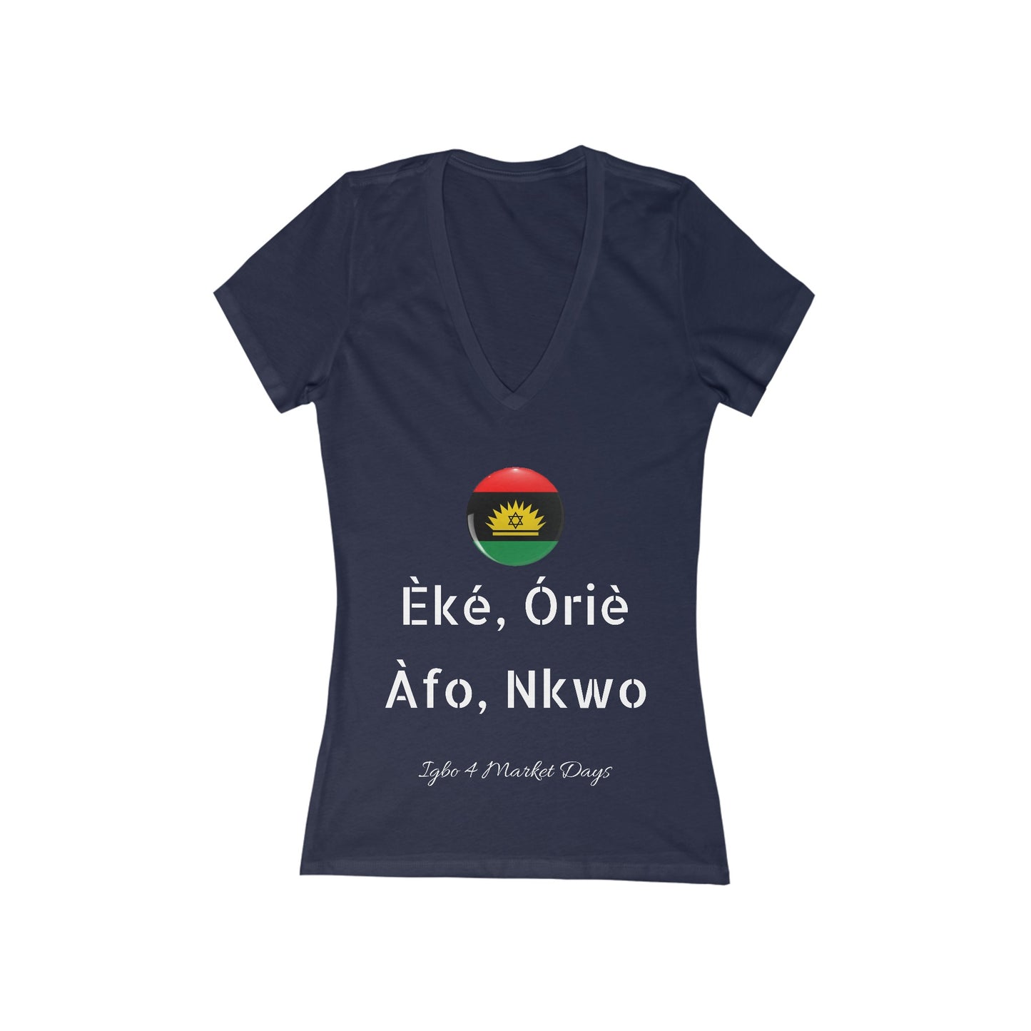 Igbo Four Market Days Women's V-Neck T-Shirt