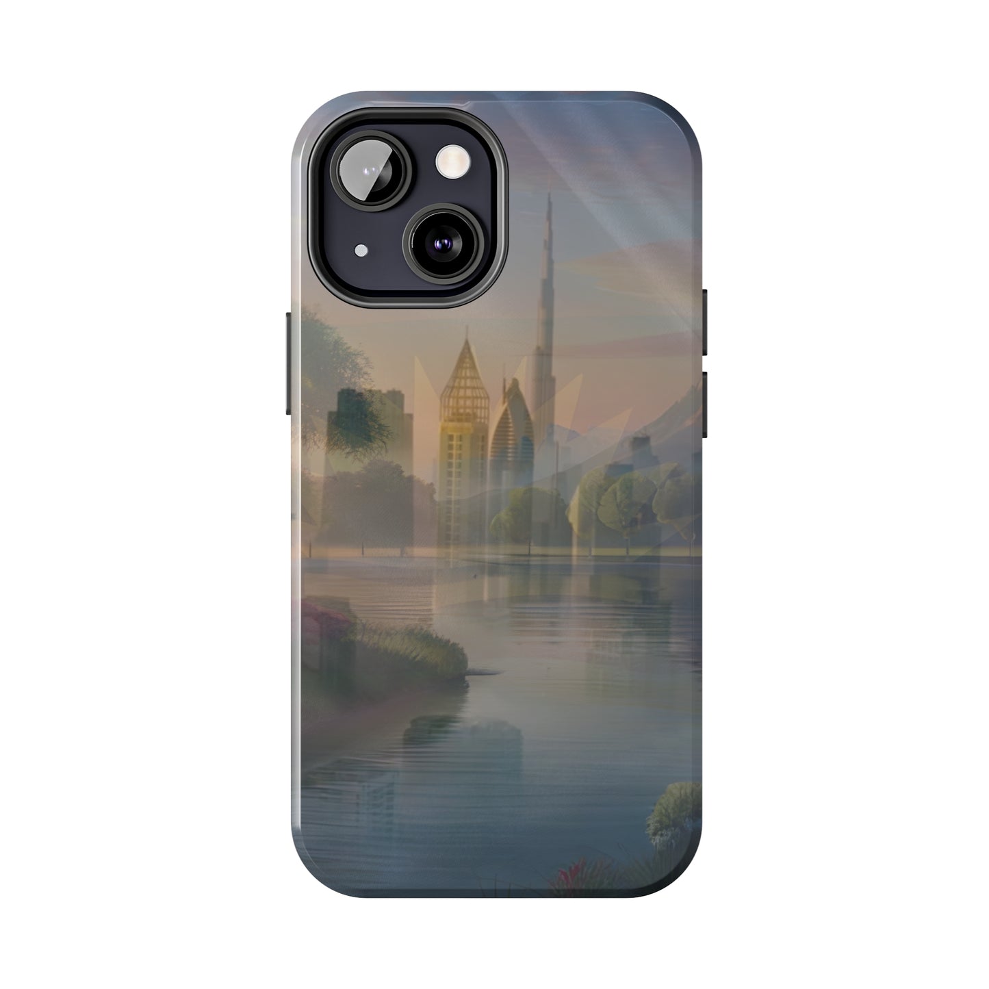 City Neighborhood Pond United States of Biafra - Tough iPhone Cases (iPhone 7, 8, X, 11, 12, 13, 14, 15)