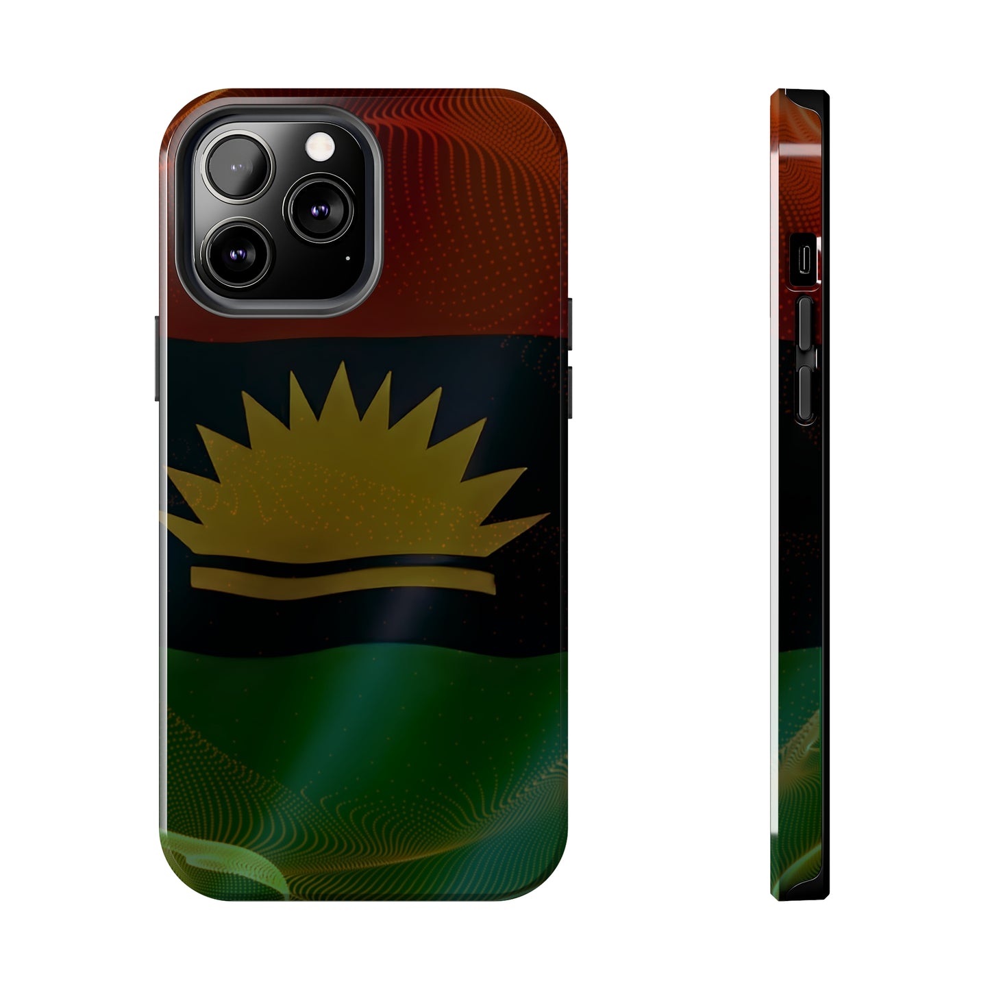 United States of Biafra Flag - Tough iPhone Cases (iPhone 7, 8, X, 11, 12, 13, 14, 15)