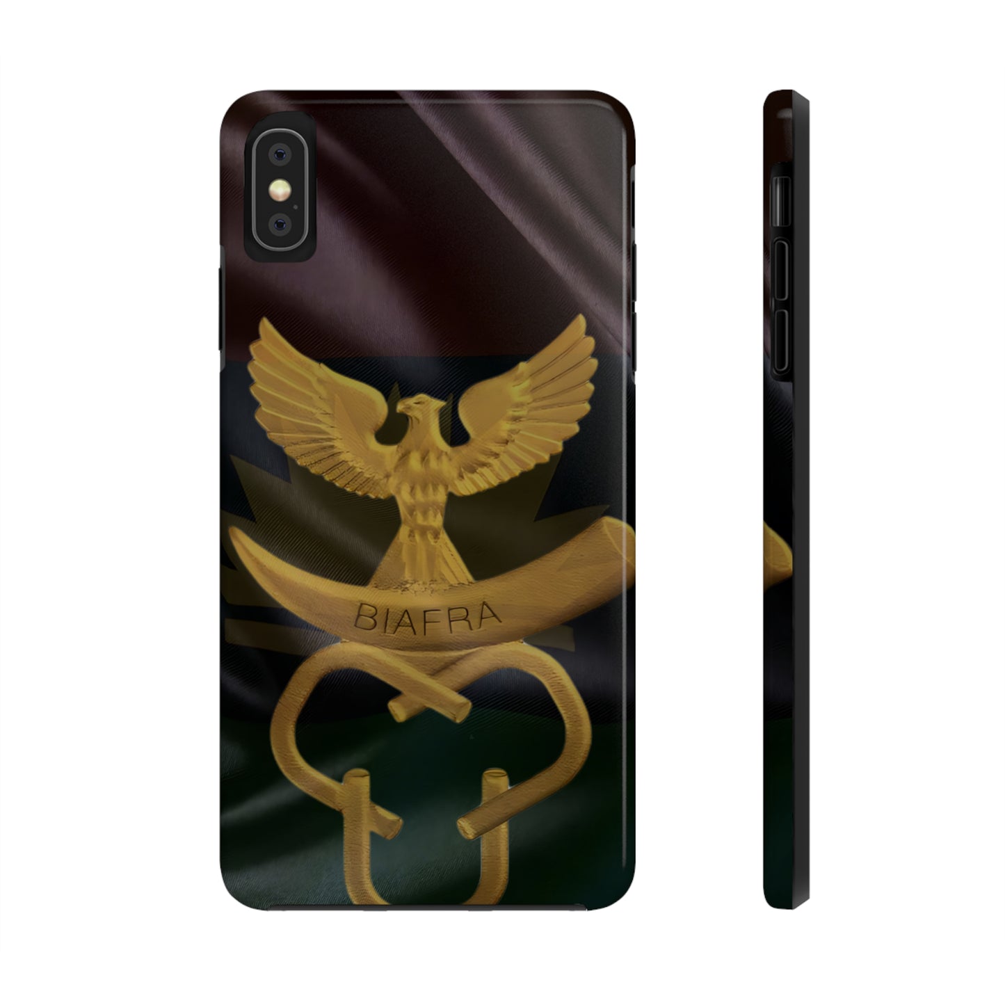 Biafra Liberation Army Logo Gold - Tough iPhone Cases (iPhone 7, 8, X, 11, 12, 13, 14, 15)