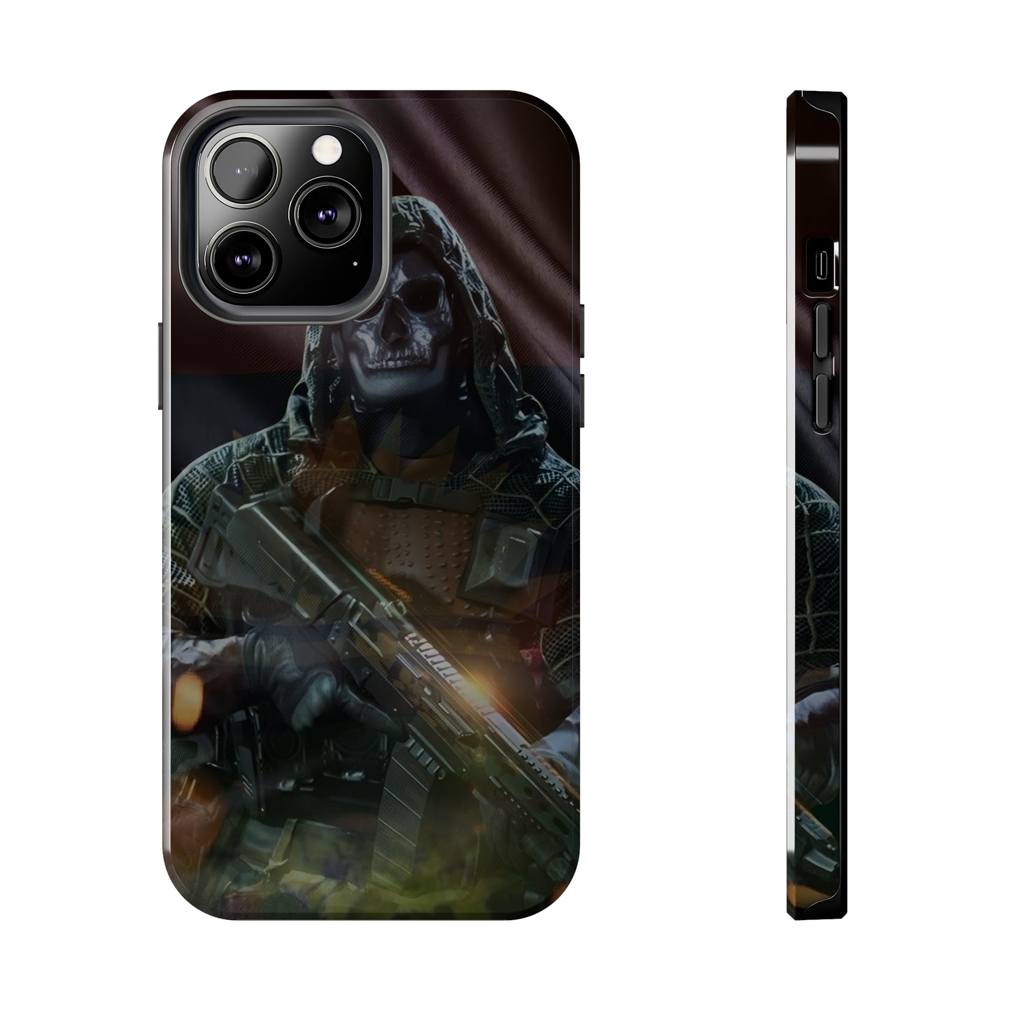 Biafra Soldier - Tough iPhone Cases (iPhone 7, 8, X, 11, 12, 13, 14, 15)