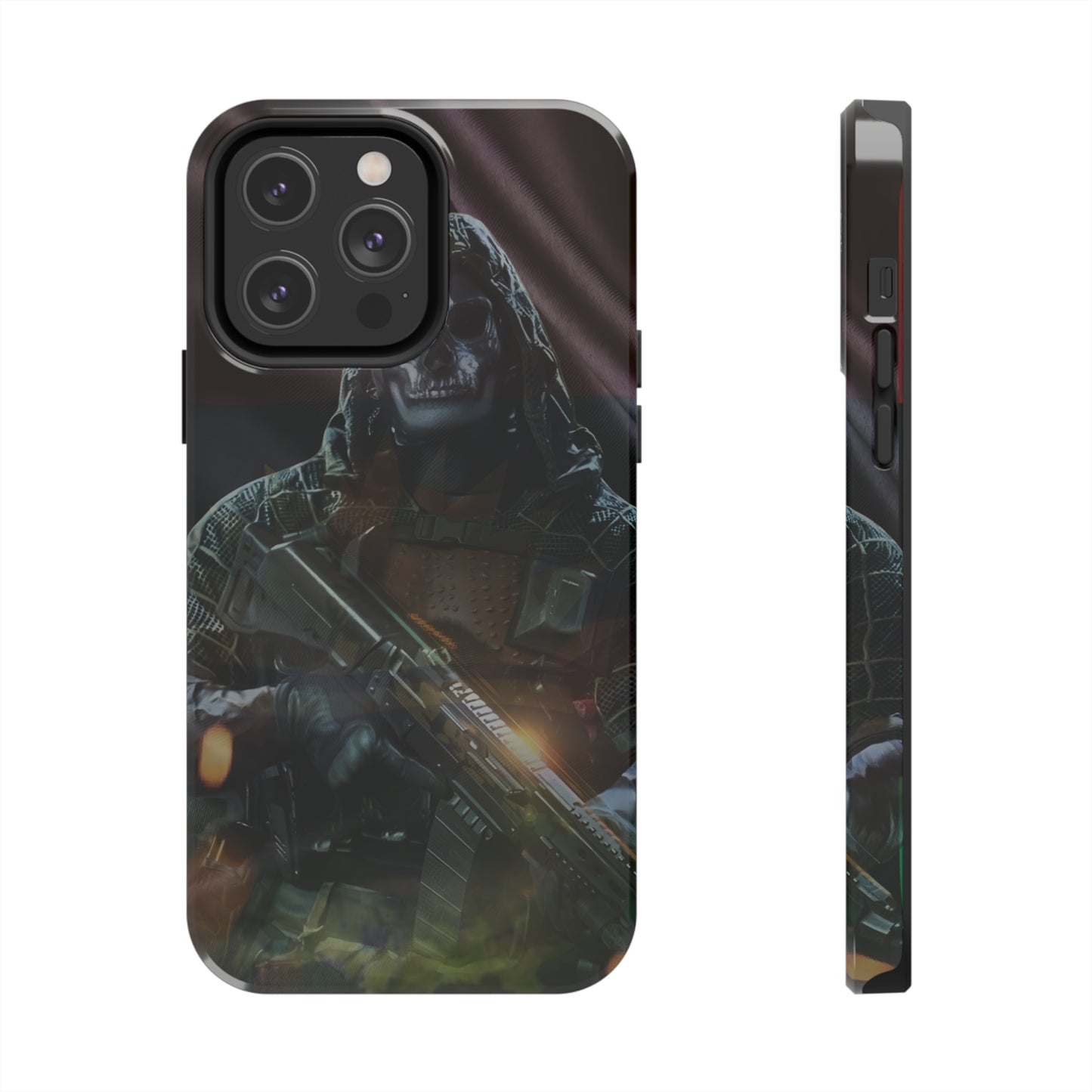 Biafra Soldier - Tough iPhone Cases (iPhone 7, 8, X, 11, 12, 13, 14, 15)
