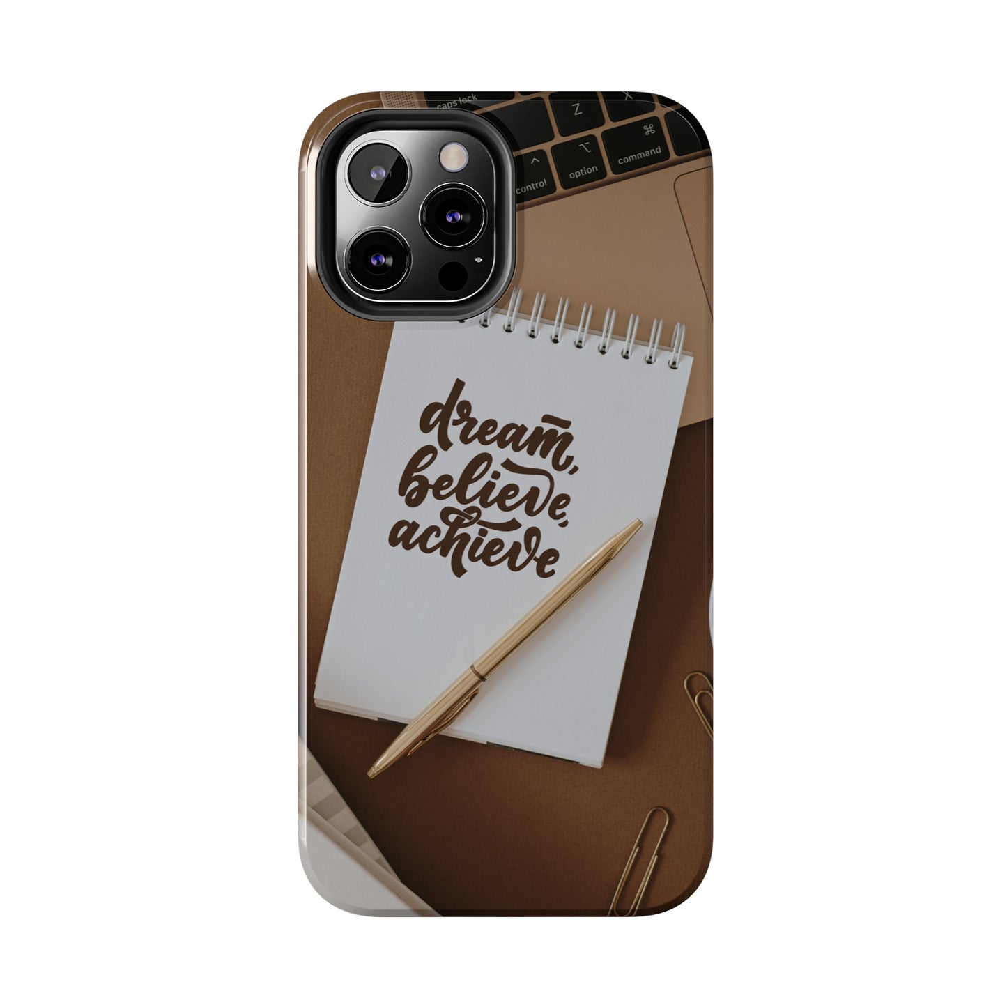 Dream Believe Achieve - Tough iPhone Cases (iPhone 7, 8, X, 11, 12, 13, 14, 15)