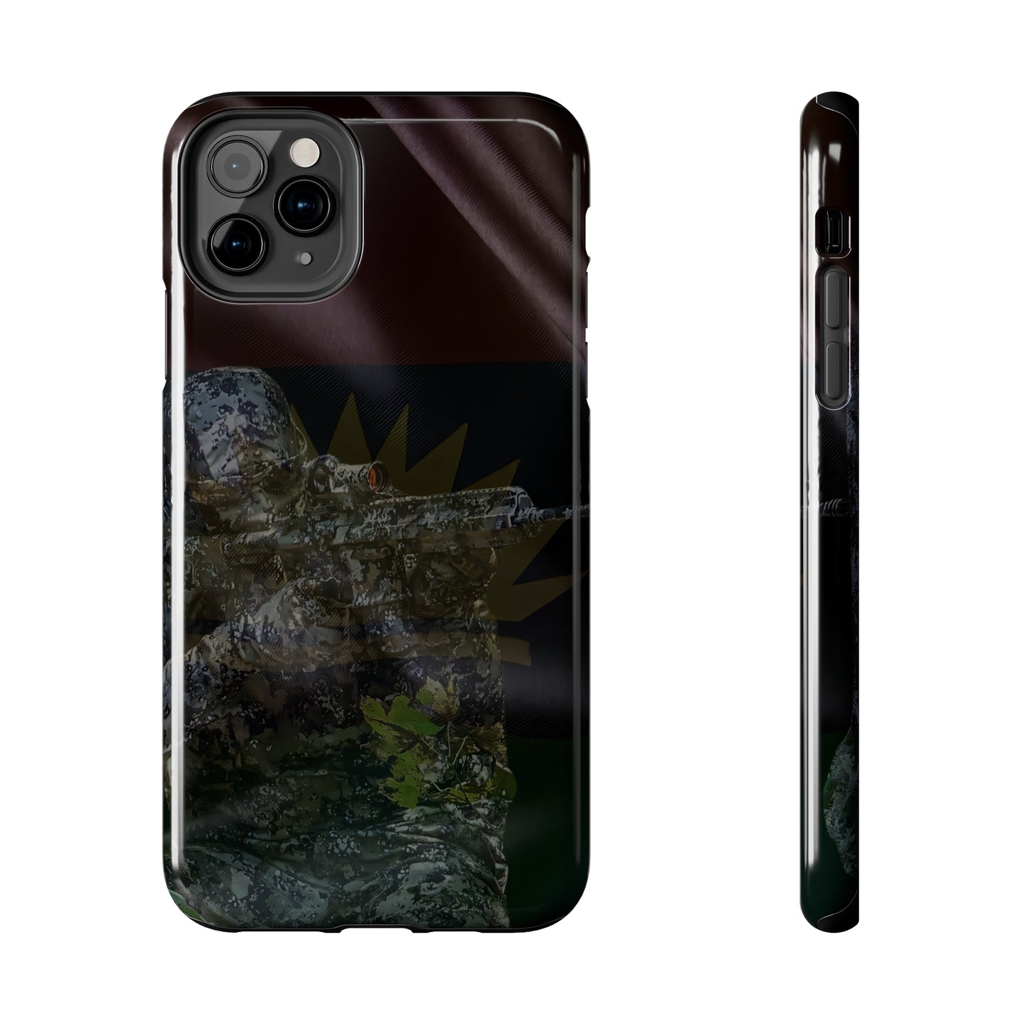 Biafra Soldier IX - Tough iPhone Cases (iPhone 7, 8, X, 11, 12, 13, 14, 15)