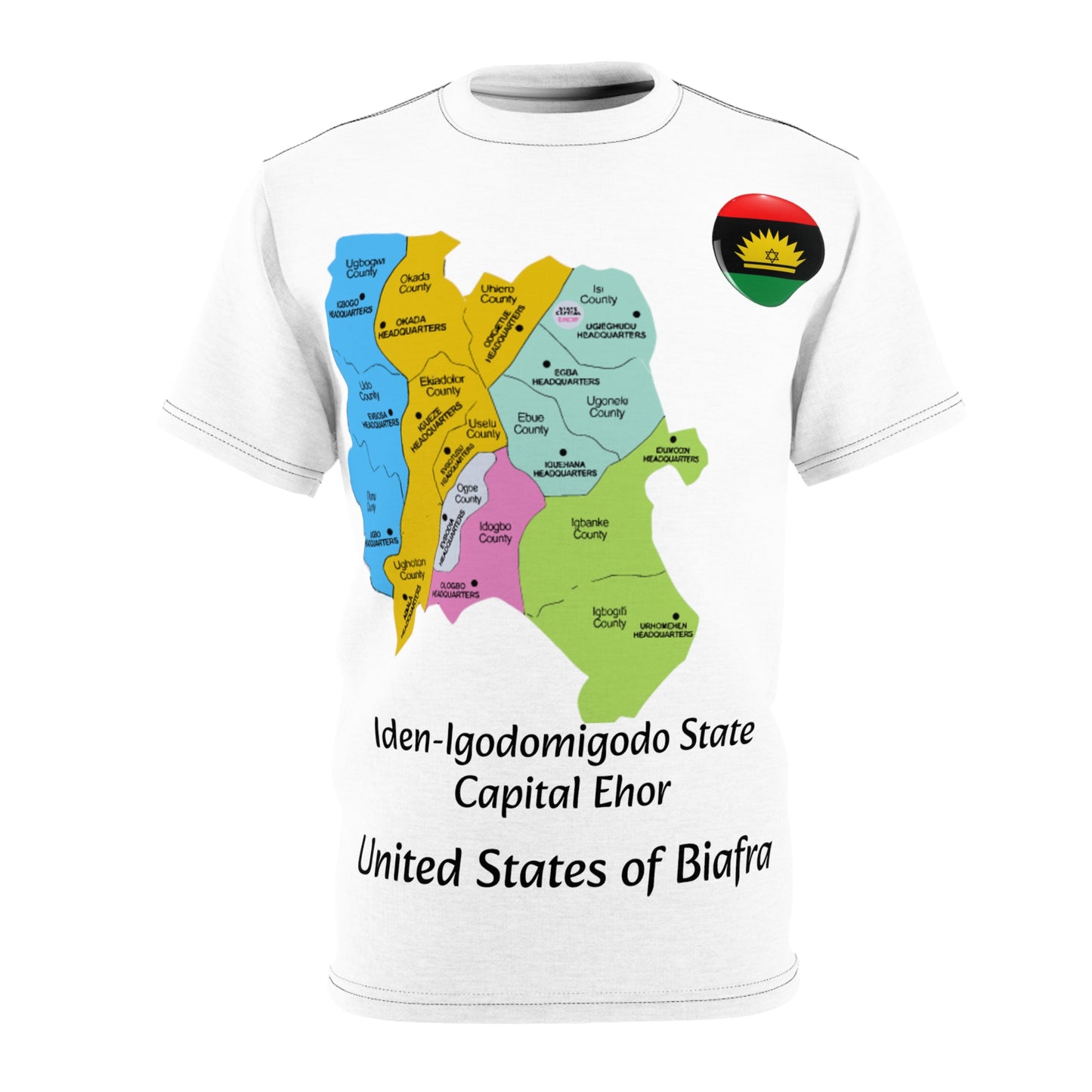 Iden-Igodomigodo State, United States of Biafra T-Shirt