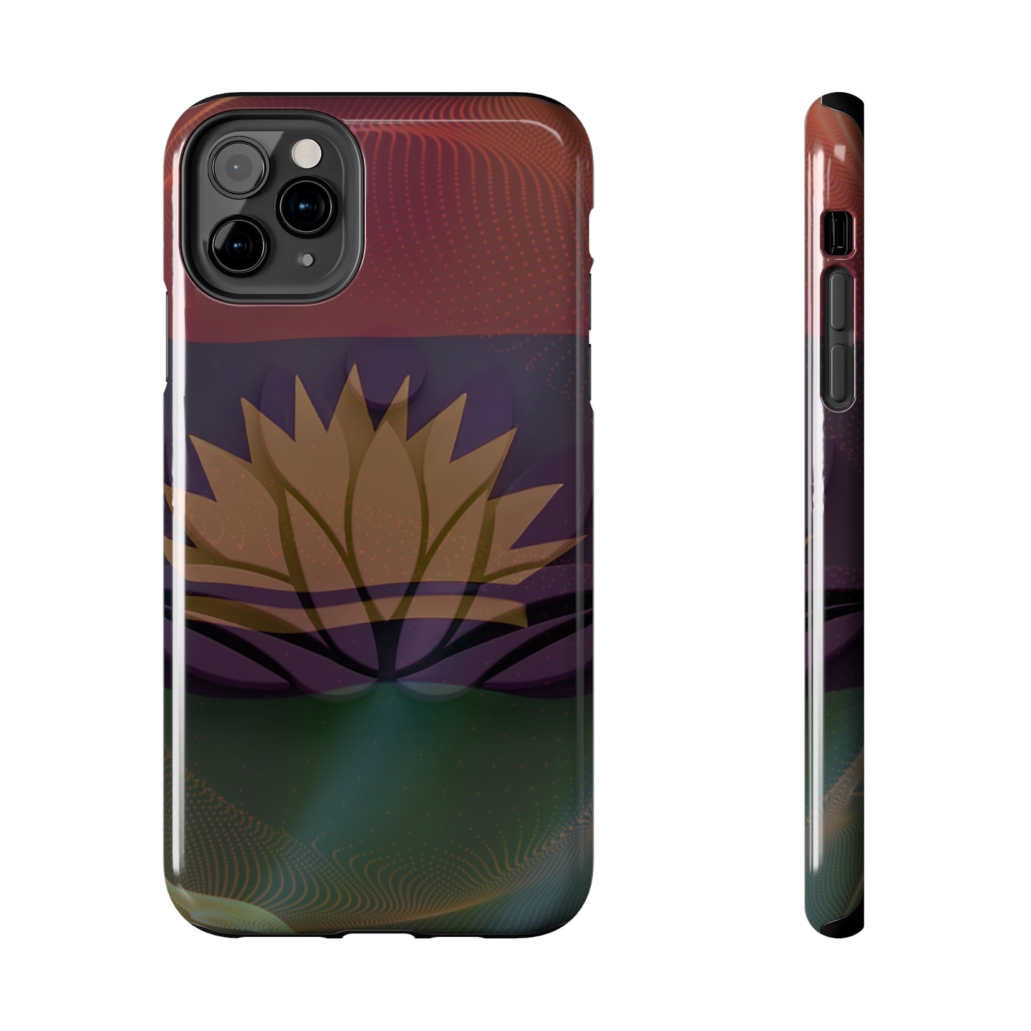 United States of Biafra Flag Flower Blend 1 - Tough iPhone Cases (iPhone 7, 8, X, 11, 12, 13, 14, 15)