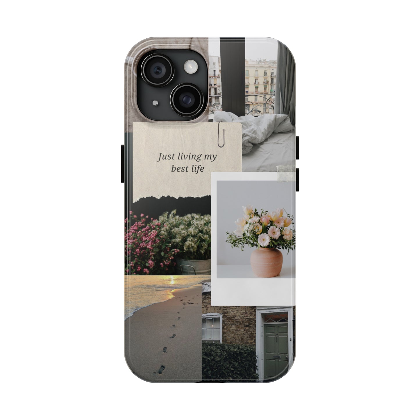 Just Living My Best Life - Tough iPhone Cases (iPhone 7, 8, X, 11, 12, 13, 14, 15)