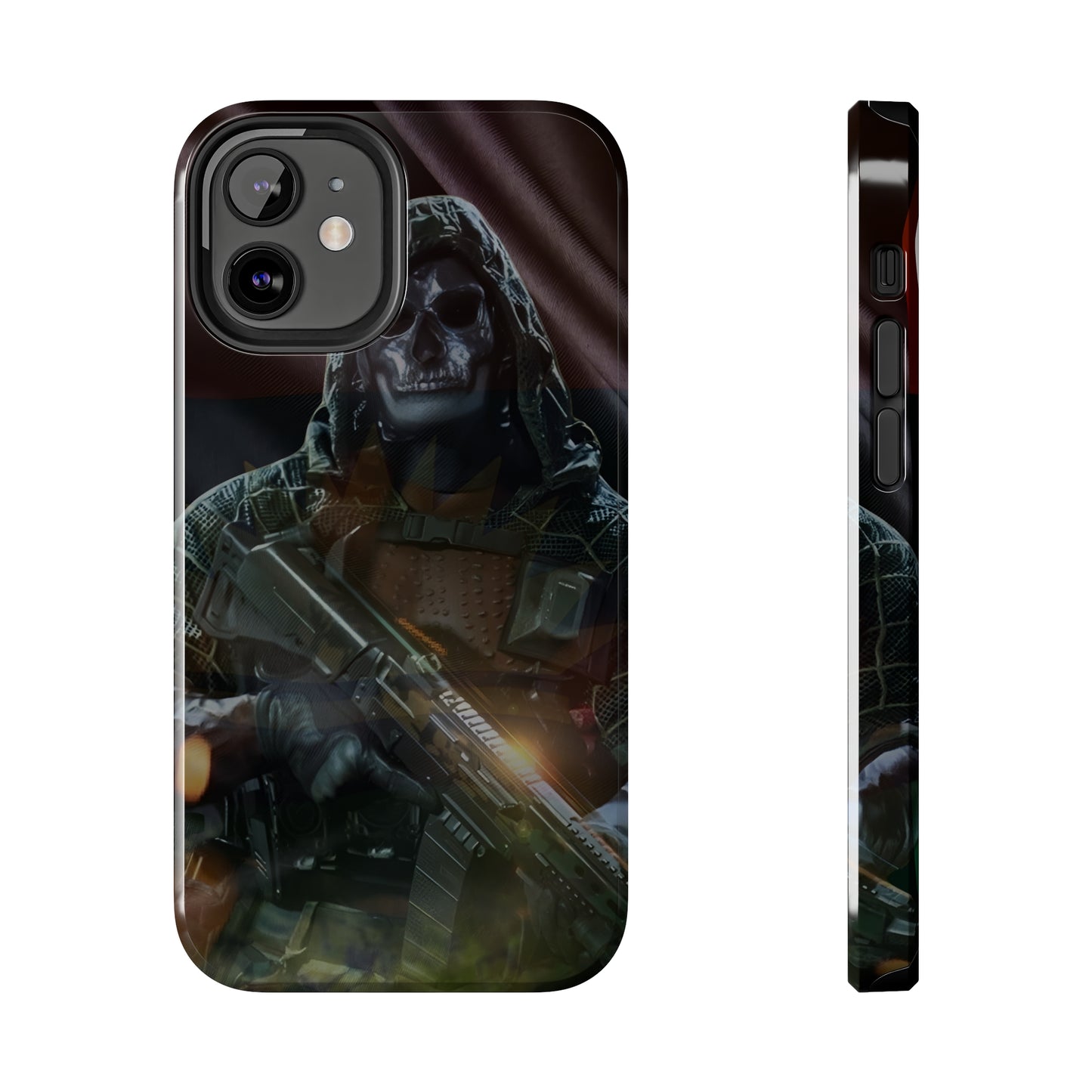 Biafra Soldier - Tough iPhone Cases (iPhone 7, 8, X, 11, 12, 13, 14, 15)