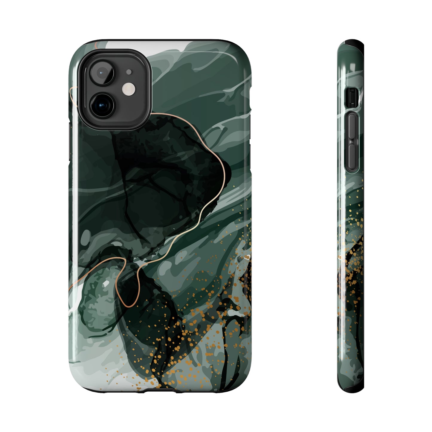 Green Glass - Tough iPhone Cases (iPhone 7, 8, X, 11, 12, 13, 14, 15)