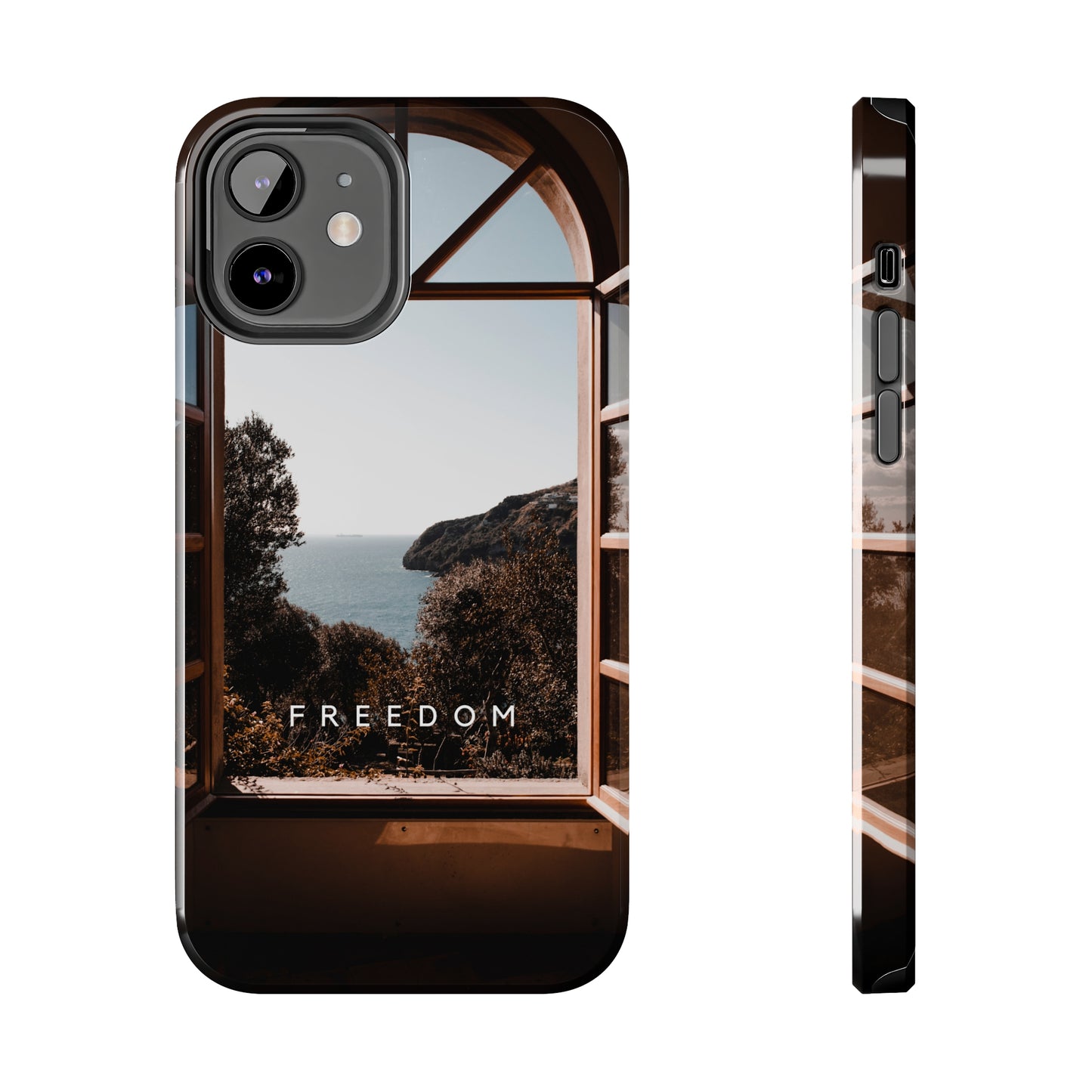 Freedom Awaits - Tough iPhone Cases (iPhone 7, 8, X, 11, 12, 13, 14, 15)
