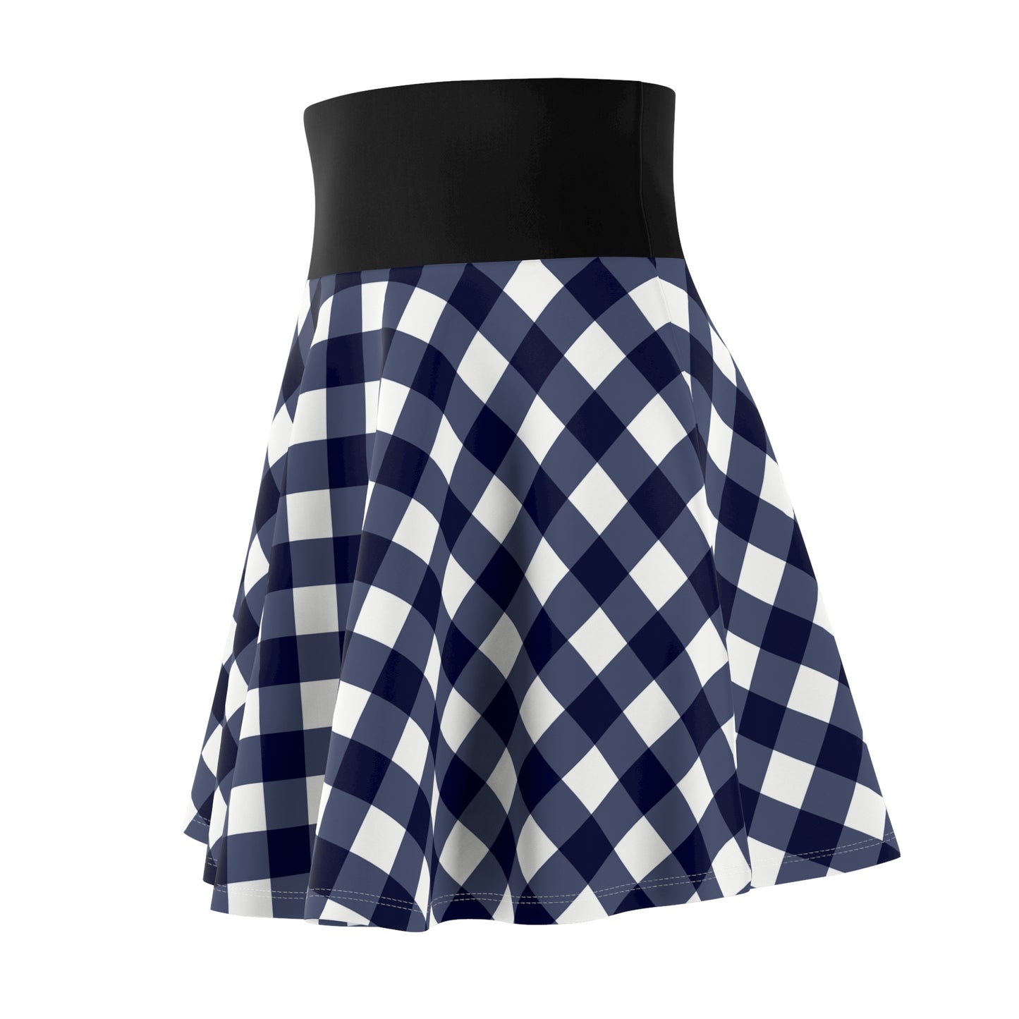 Checkered Women's Skater Skirt (USA)
