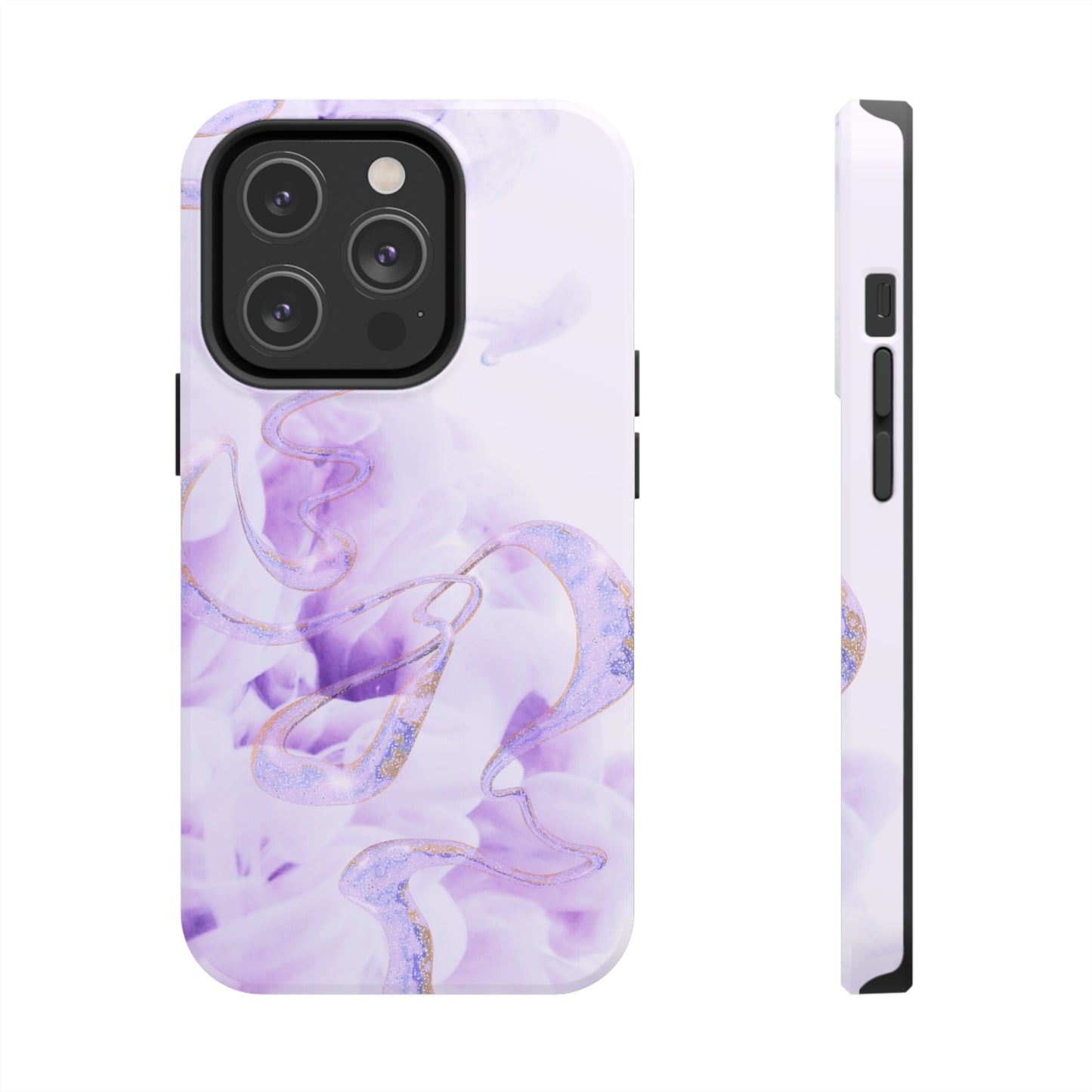 Purple Drop - Tough iPhone Cases (iPhone 7, 8, X, 11, 12, 13, 14, 15)