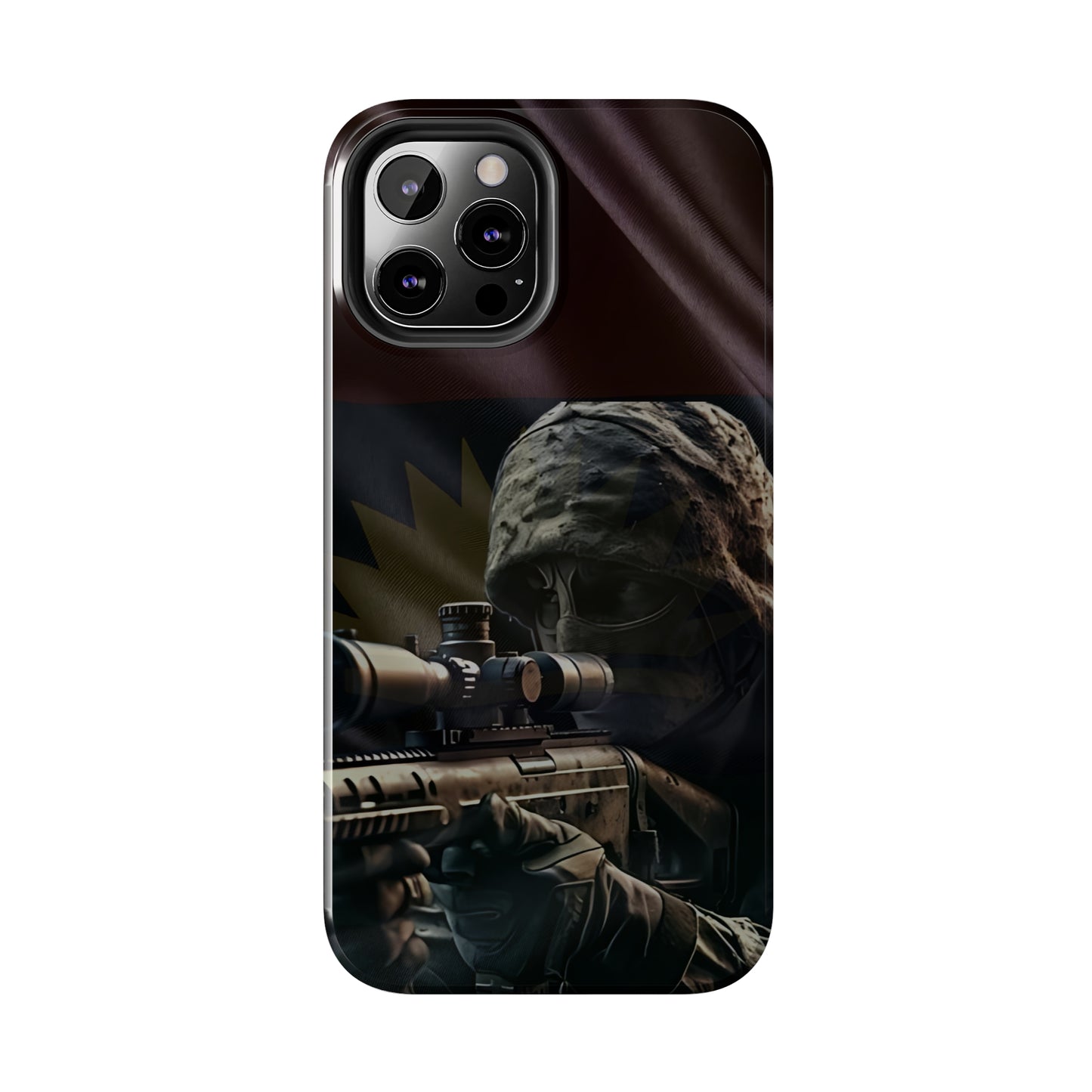 Biafra Soldier IV - Tough iPhone Cases (iPhone 7, 8, X, 11, 12, 13, 14, 15)