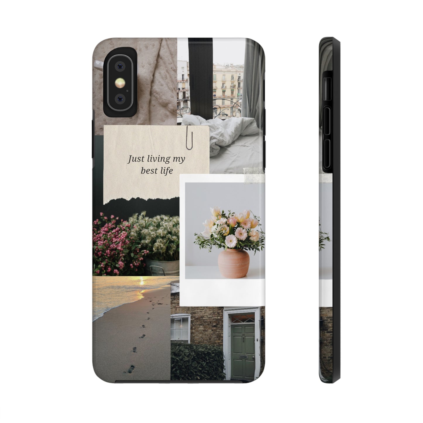Just Living My Best Life - Tough iPhone Cases (iPhone 7, 8, X, 11, 12, 13, 14, 15)