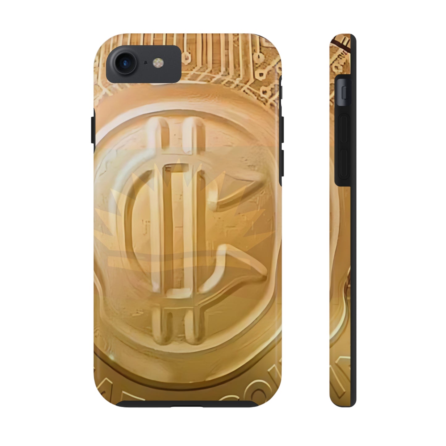 Ejemma BiafraCoin - Tough iPhone Cases (iPhone 7, 8, X, 11, 12, 13, 14, 15)