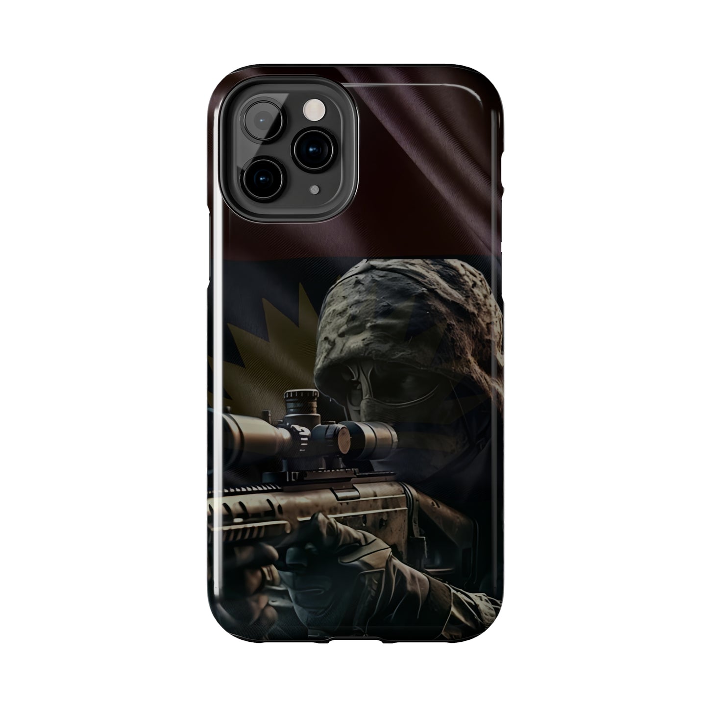 Biafra Soldier IV - Tough iPhone Cases (iPhone 7, 8, X, 11, 12, 13, 14, 15)