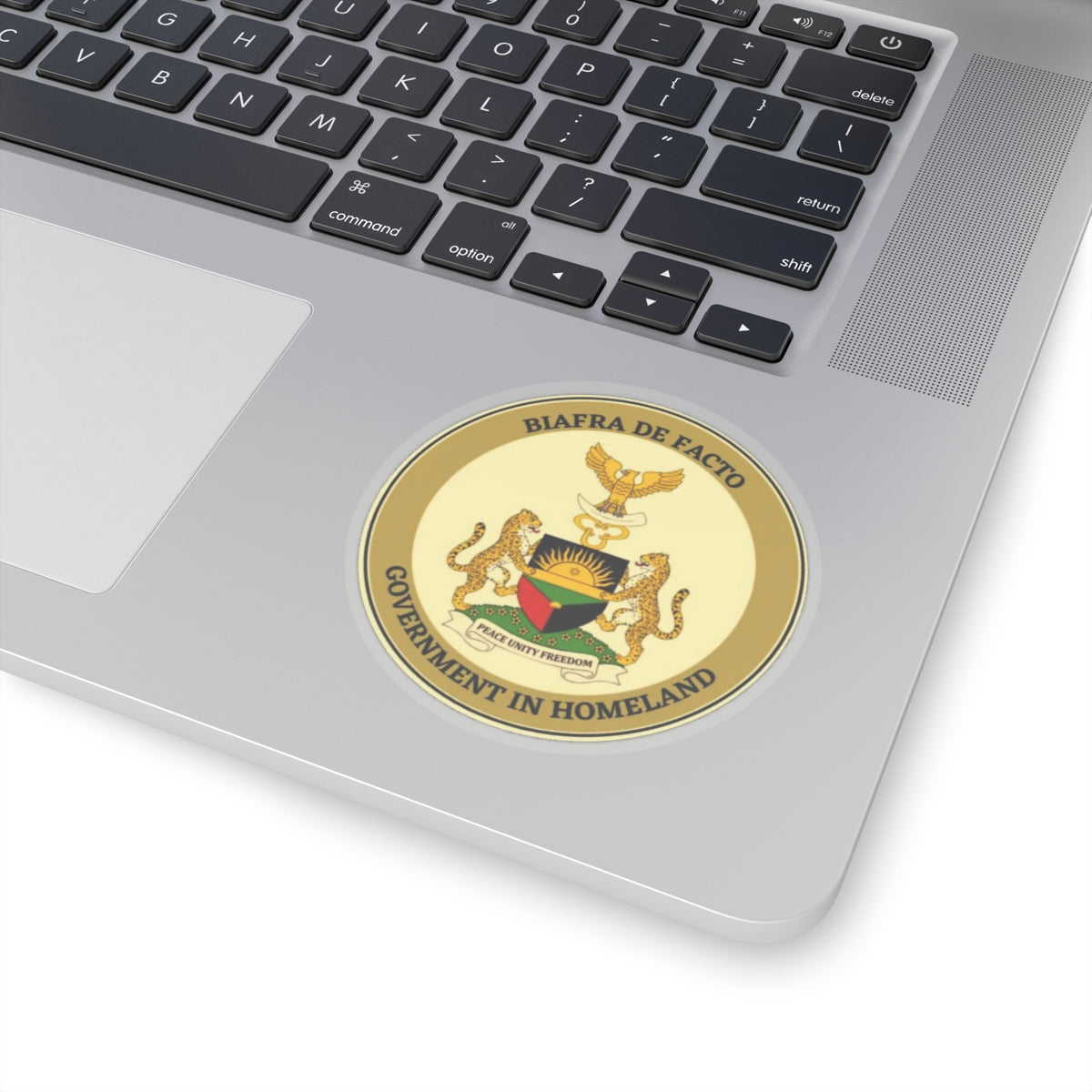 Biafra De Facto Kiss-Cut Stickers