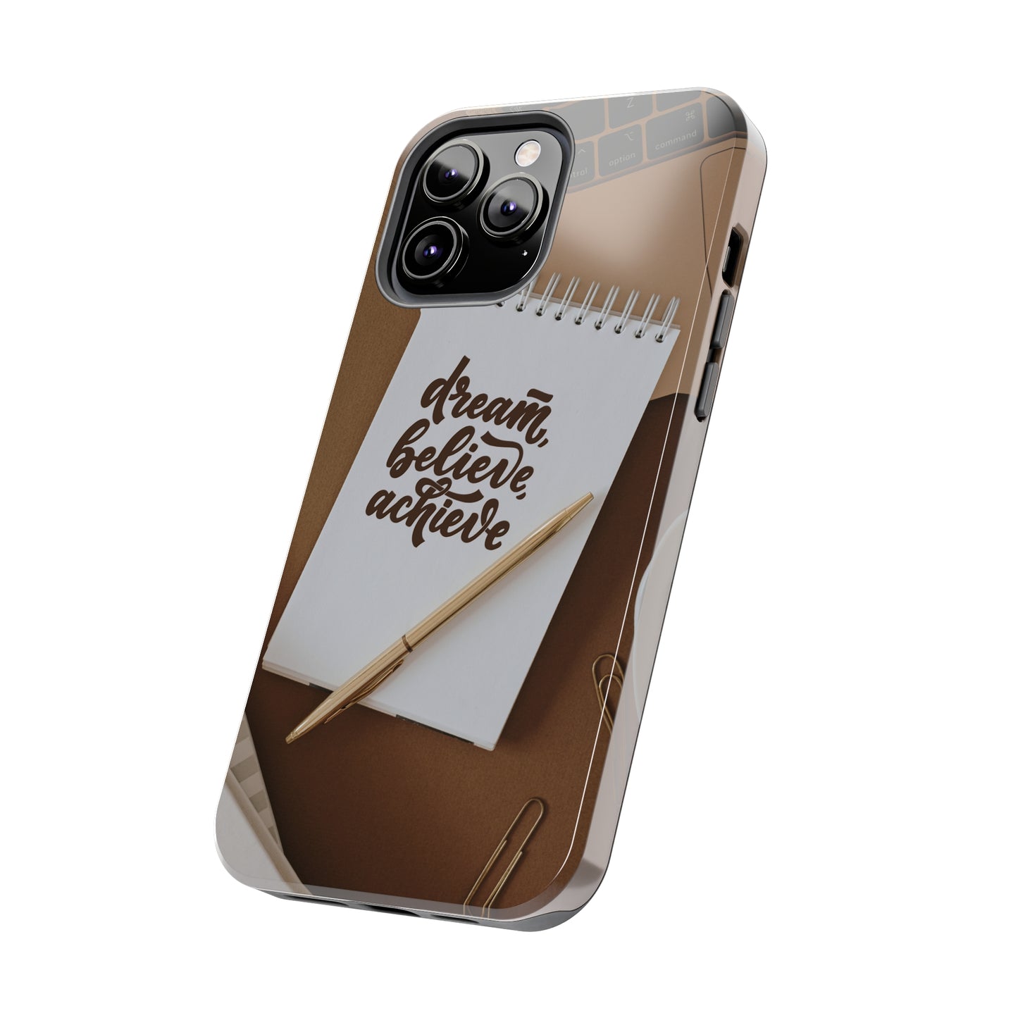 Dream Believe Achieve - Tough iPhone Cases (iPhone 7, 8, X, 11, 12, 13, 14, 15)