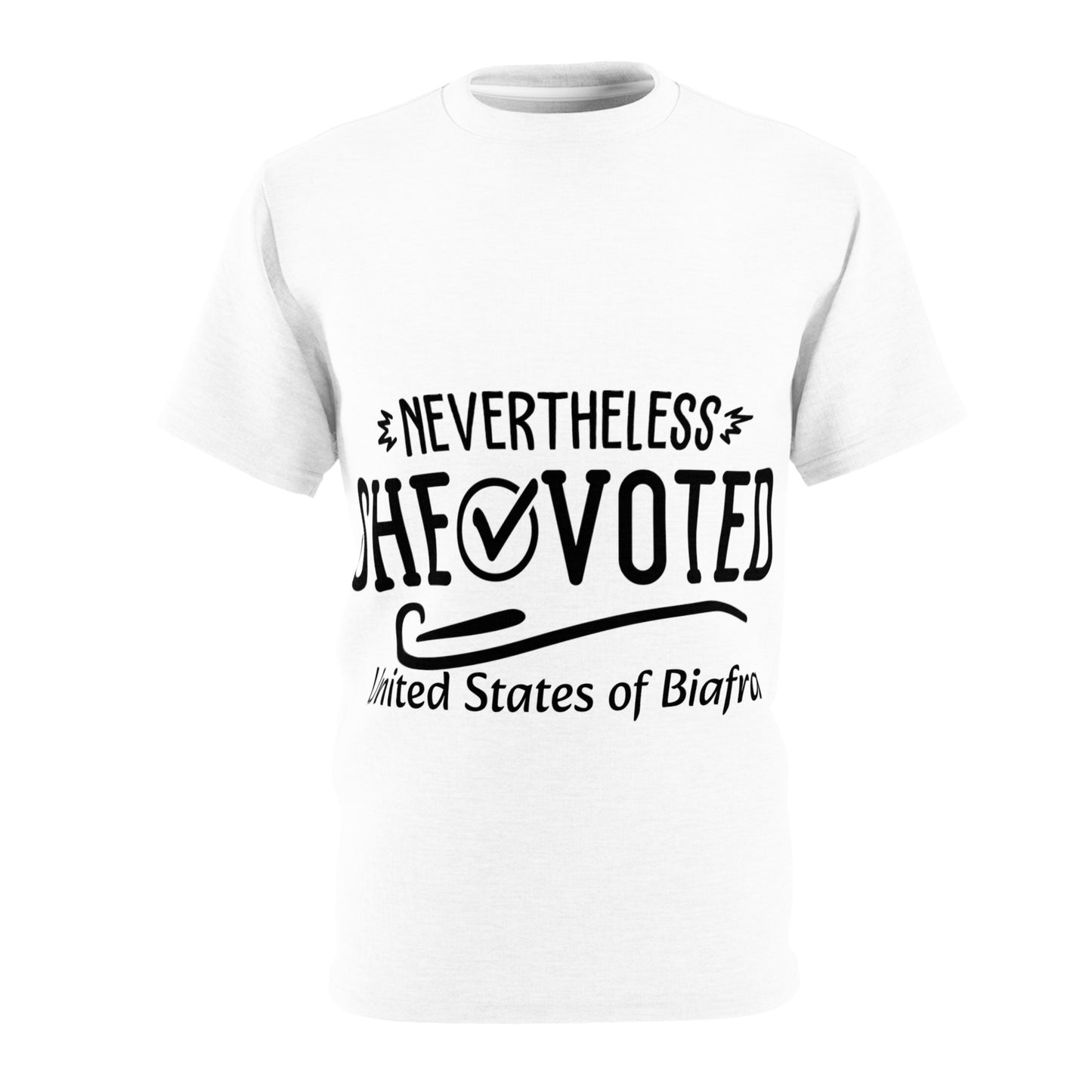 She Voted United States of Biafra T-Shirt