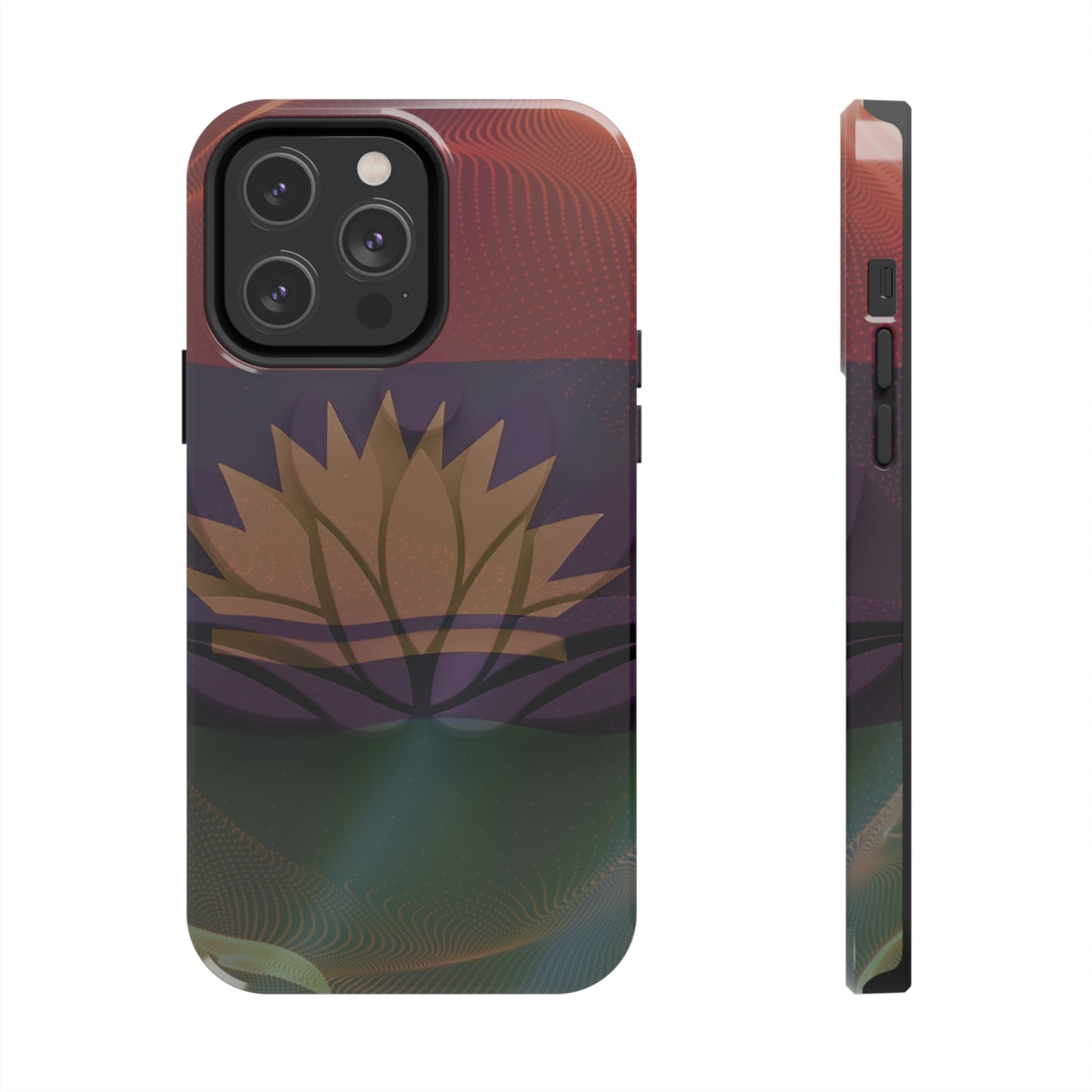 United States of Biafra Flag Flower Blend 1 - Tough iPhone Cases (iPhone 7, 8, X, 11, 12, 13, 14, 15)