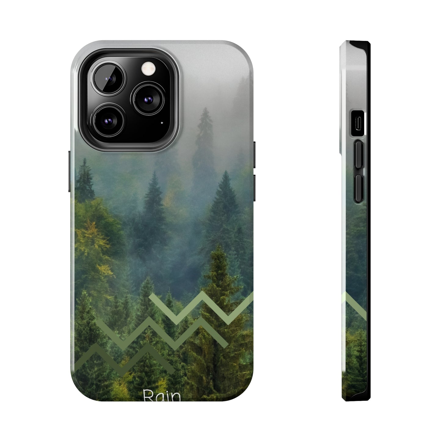 Rain Forest - Tough iPhone Cases (iPhone 7, 8, X, 11, 12, 13, 14, 15)