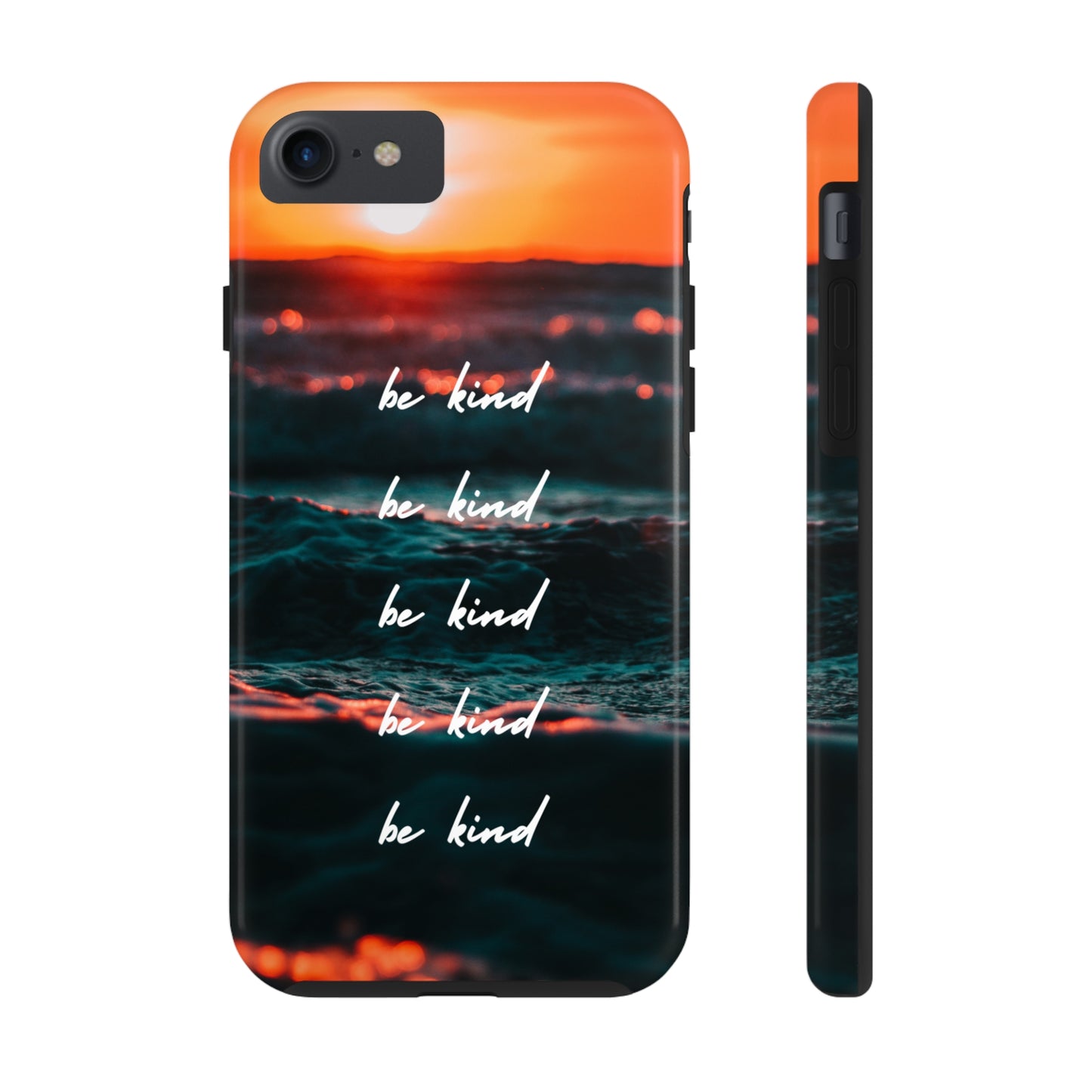 Be Kind - Tough iPhone Cases (iPhone 7, 8, X, 11, 12, 13, 14, 15)