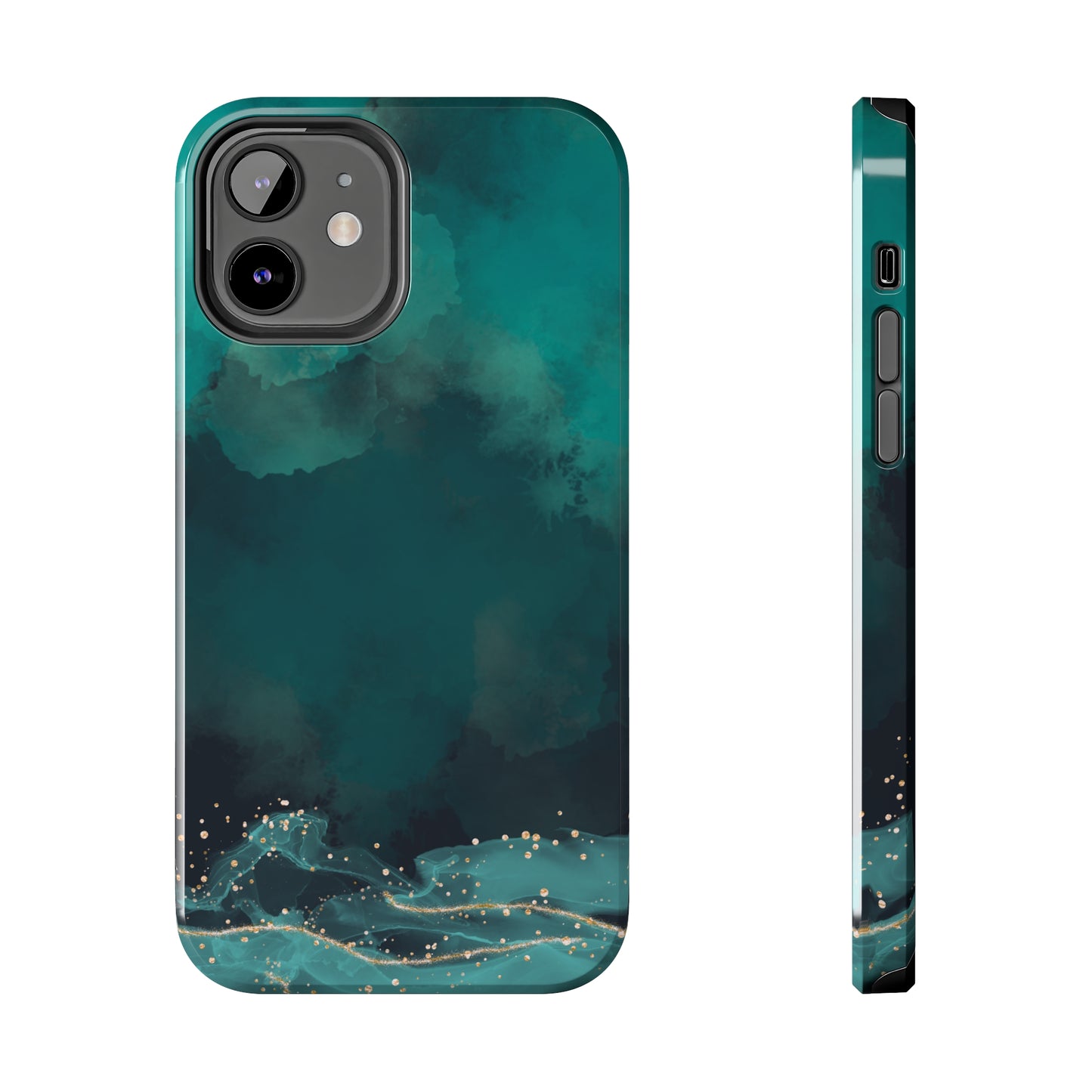 Green Smoke - Tough iPhone Cases (iPhone 7, 8, X, 11, 12, 13, 14, 15)