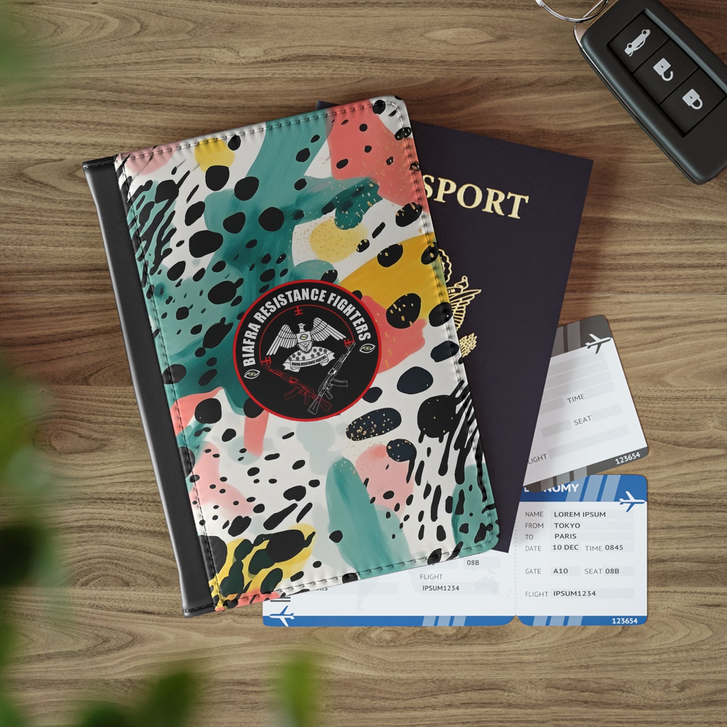 Biafra Defense Fighters Passport Cover