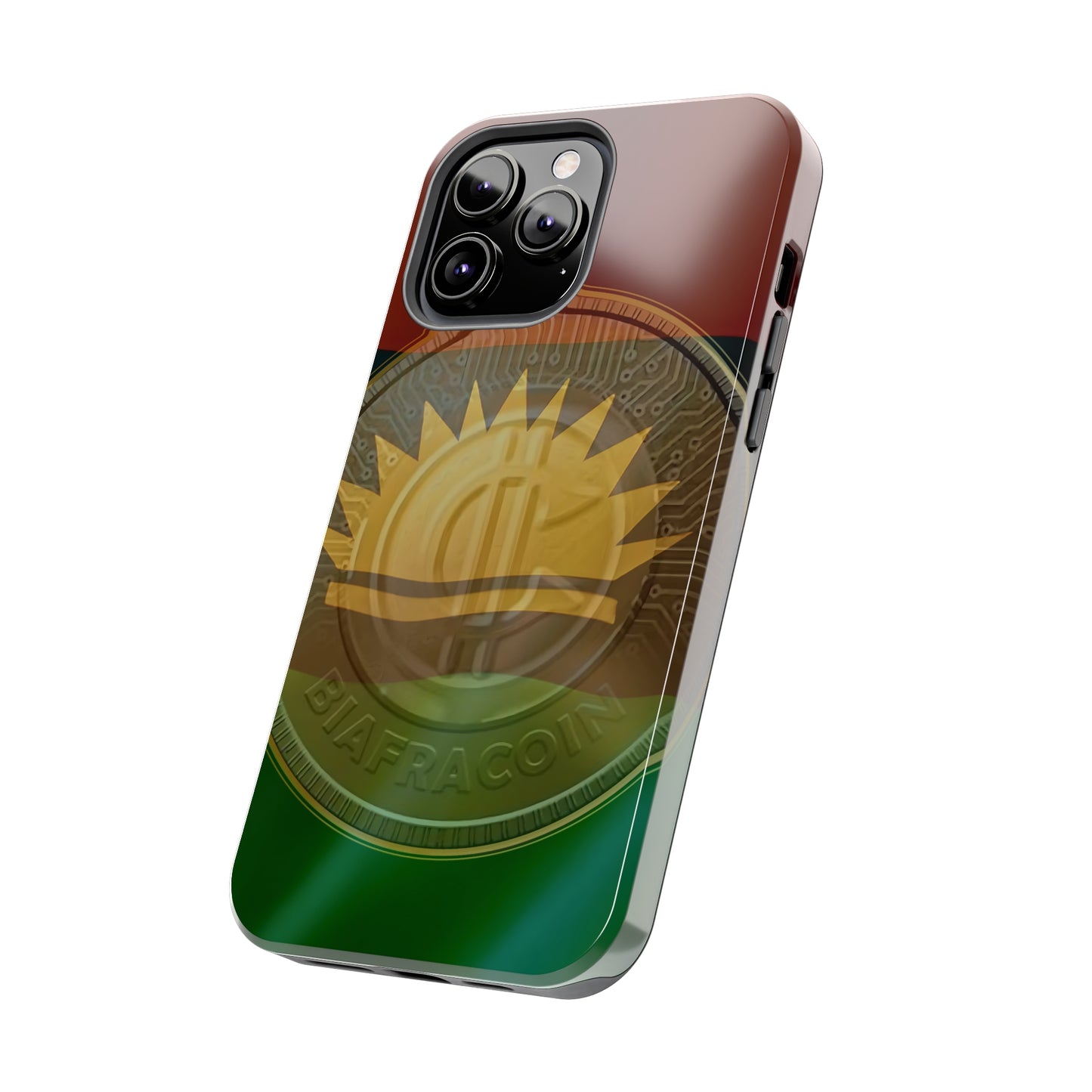 Biafra Coin - Tough iPhone Cases (iPhone 7, 8, X, 11, 12, 13, 14, 15)