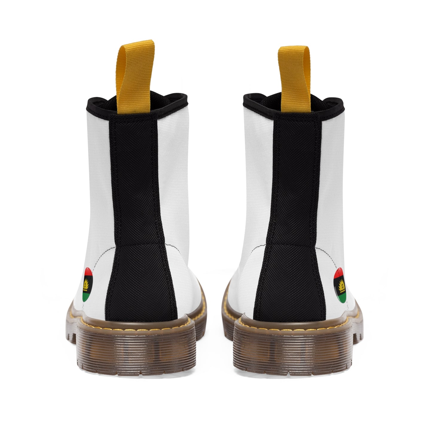 White Men's Canvas Boots