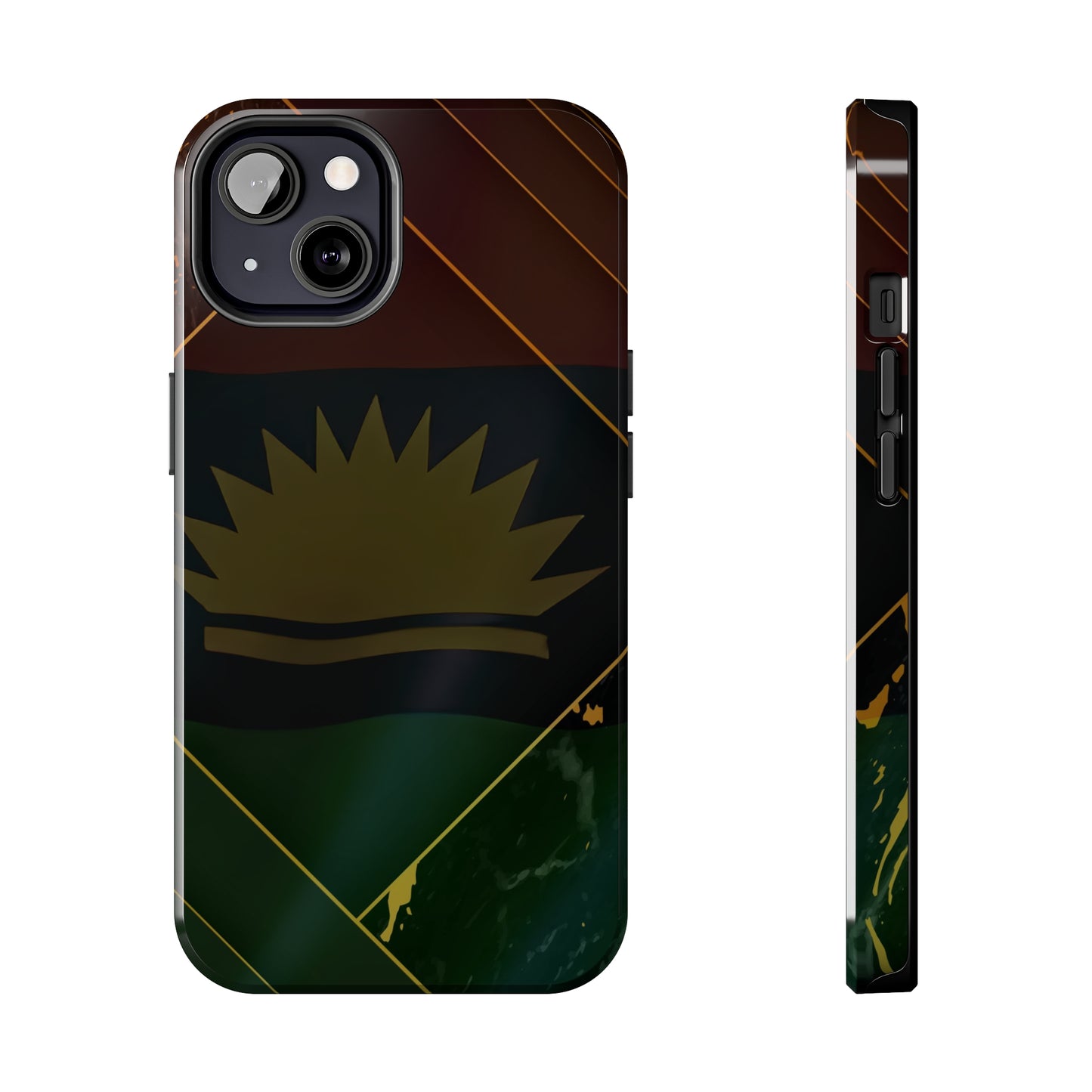 Focus, United States of Biafra - Tough iPhone Cases (iPhone 7, 8, X, 11, 12, 13, 14, 15)