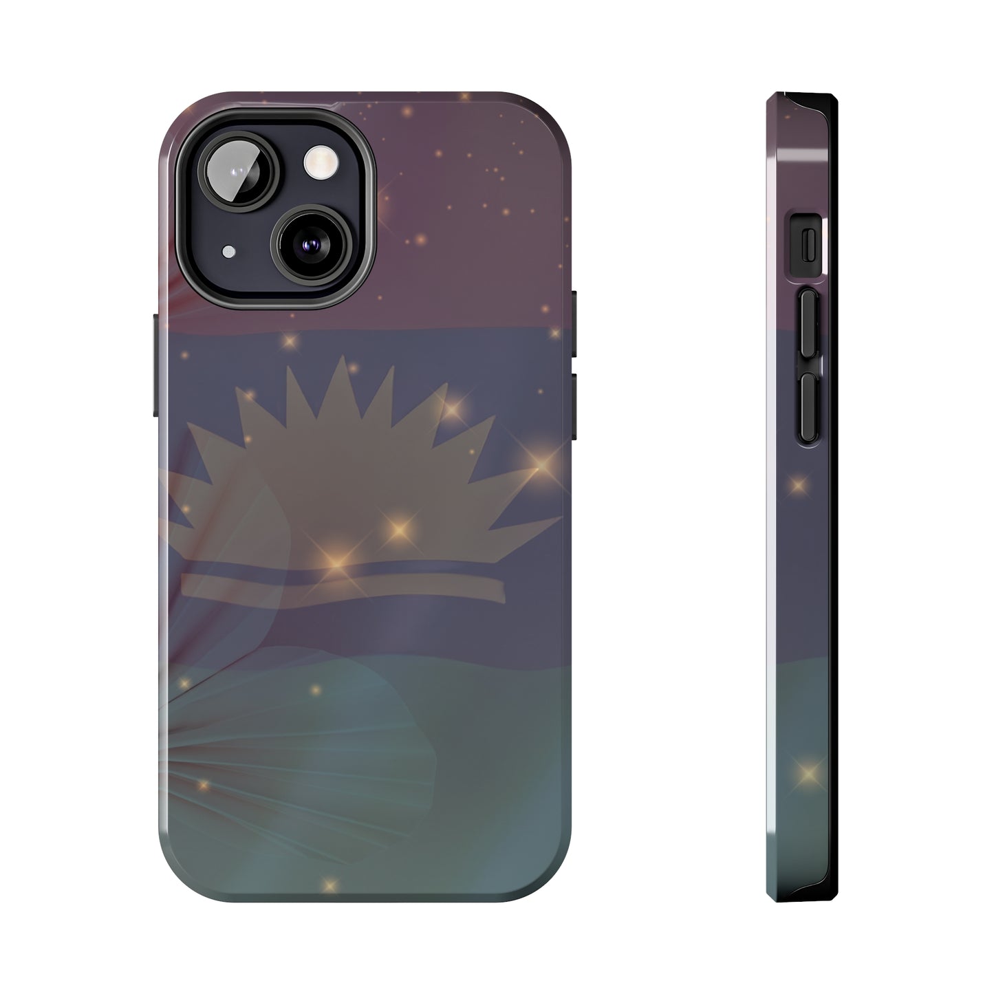 United States of Biafra Flag Flower Blend 4 - Tough iPhone Cases (iPhone 7, 8, X, 11, 12, 13, 14, 15)