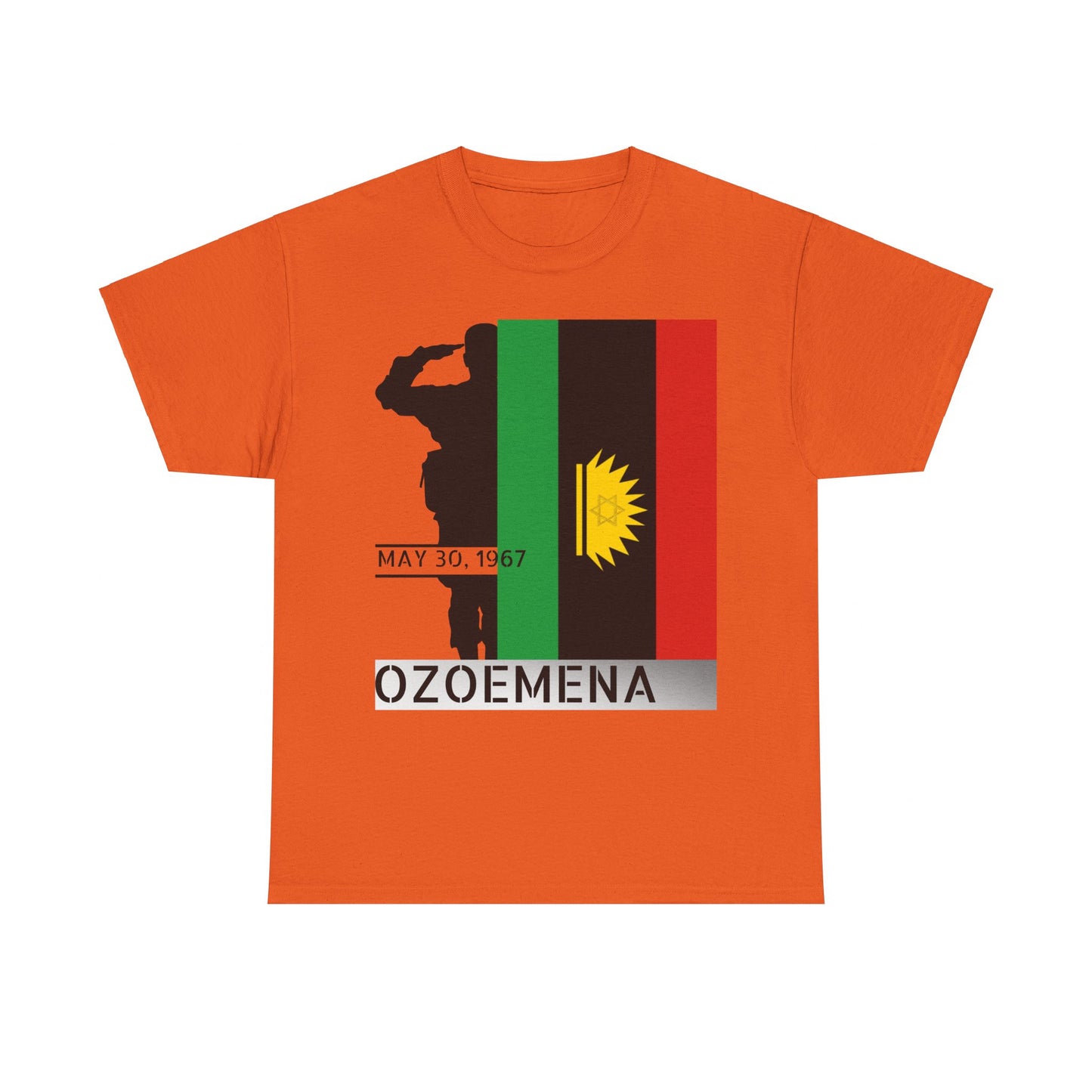Biafra Veterans/Memorial Ozoemena T-Shirt (Czech Republic/Germany)