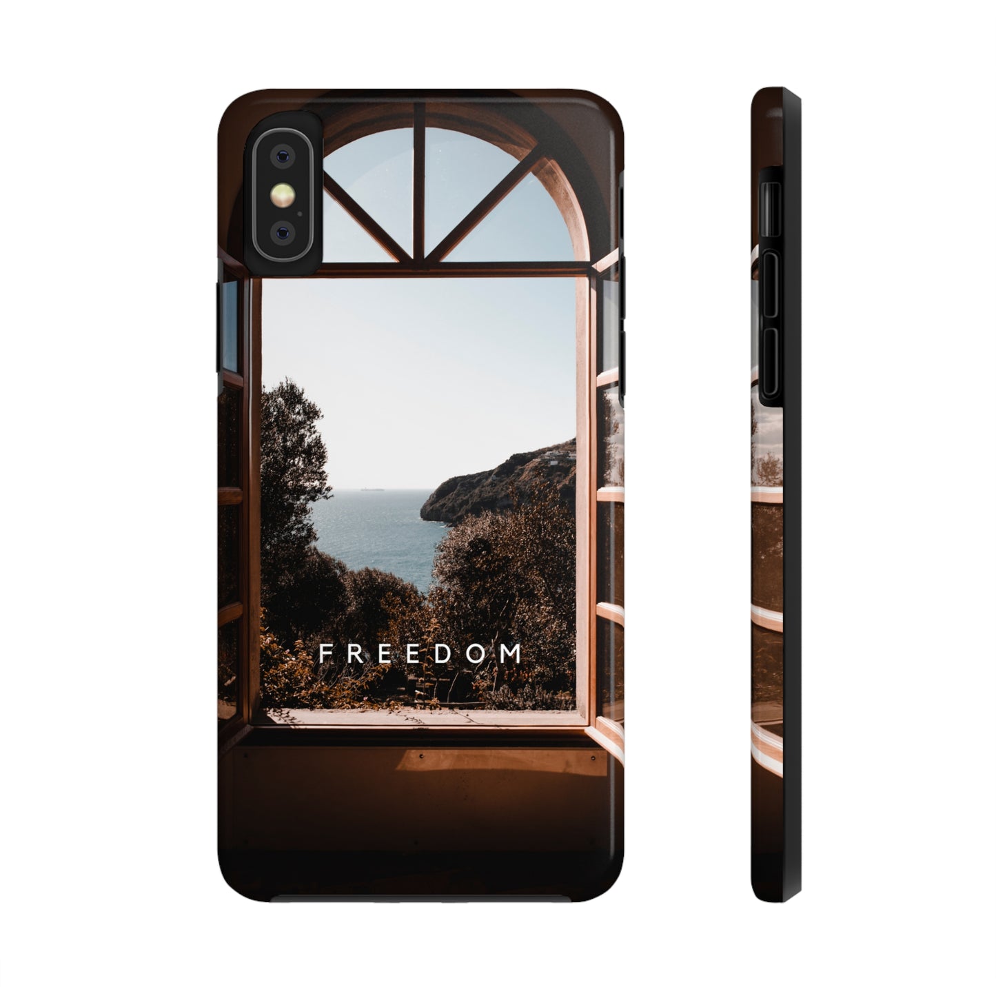 Freedom Awaits - Tough iPhone Cases (iPhone 7, 8, X, 11, 12, 13, 14, 15)