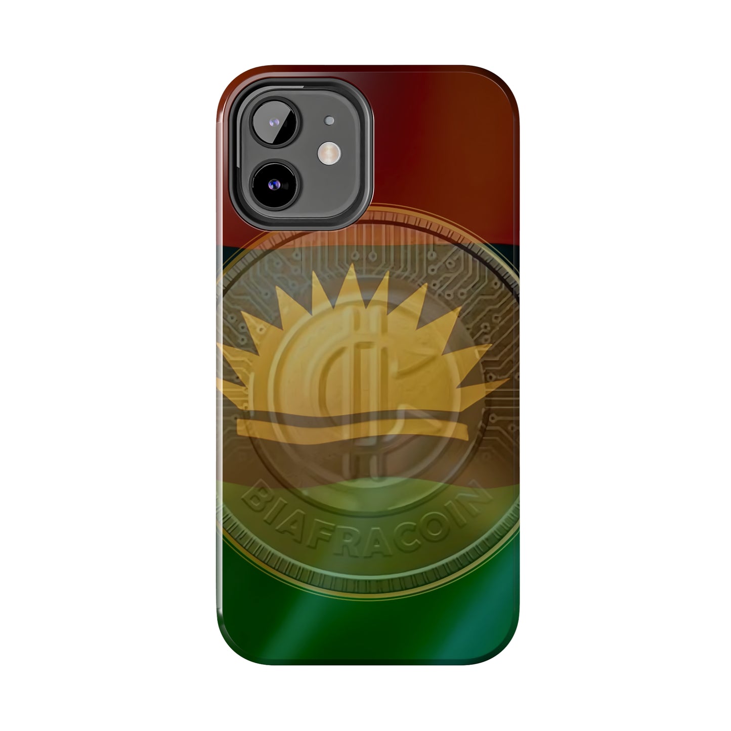 Biafra Coin - Tough iPhone Cases (iPhone 7, 8, X, 11, 12, 13, 14, 15)