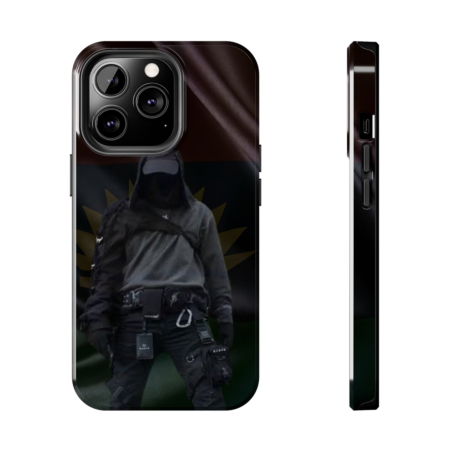 Biafra Soldier VII - Tough iPhone Cases (iPhone 7, 8, X, 11, 12, 13, 14, 15)