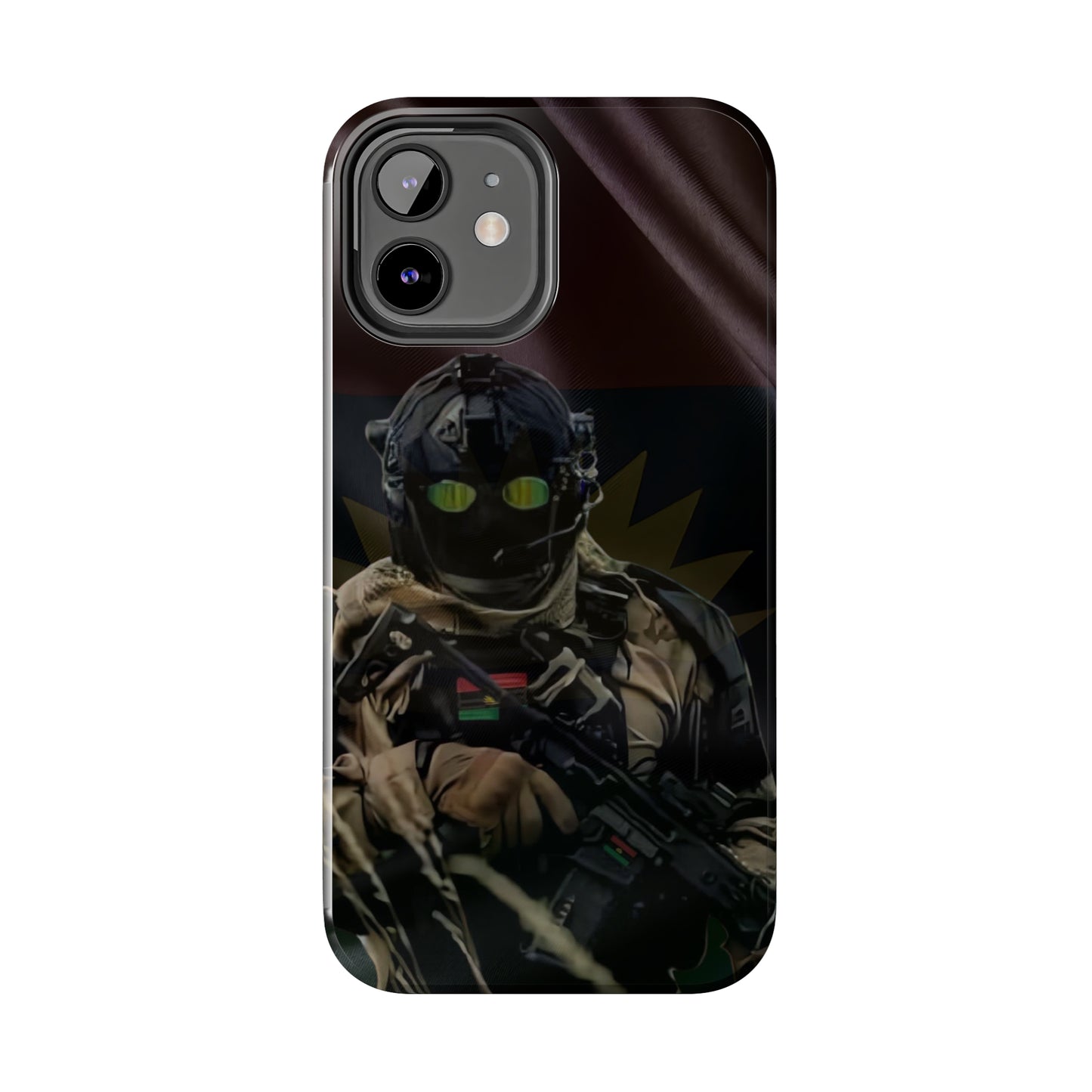 Biafra Soldier III - Tough iPhone Cases (iPhone 7, 8, X, 11, 12, 13, 14, 15)