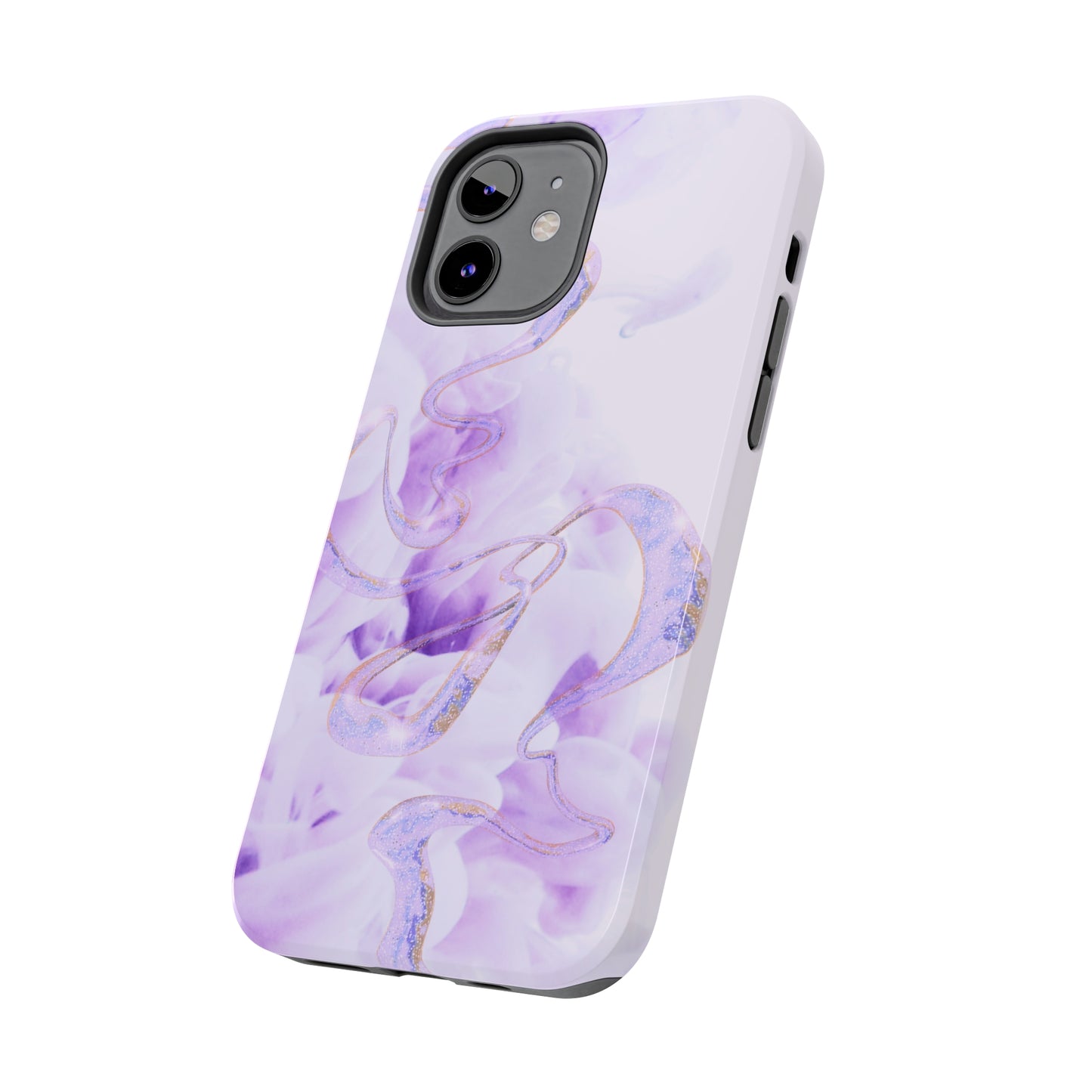 Purple Drop - Tough iPhone Cases (iPhone 7, 8, X, 11, 12, 13, 14, 15)