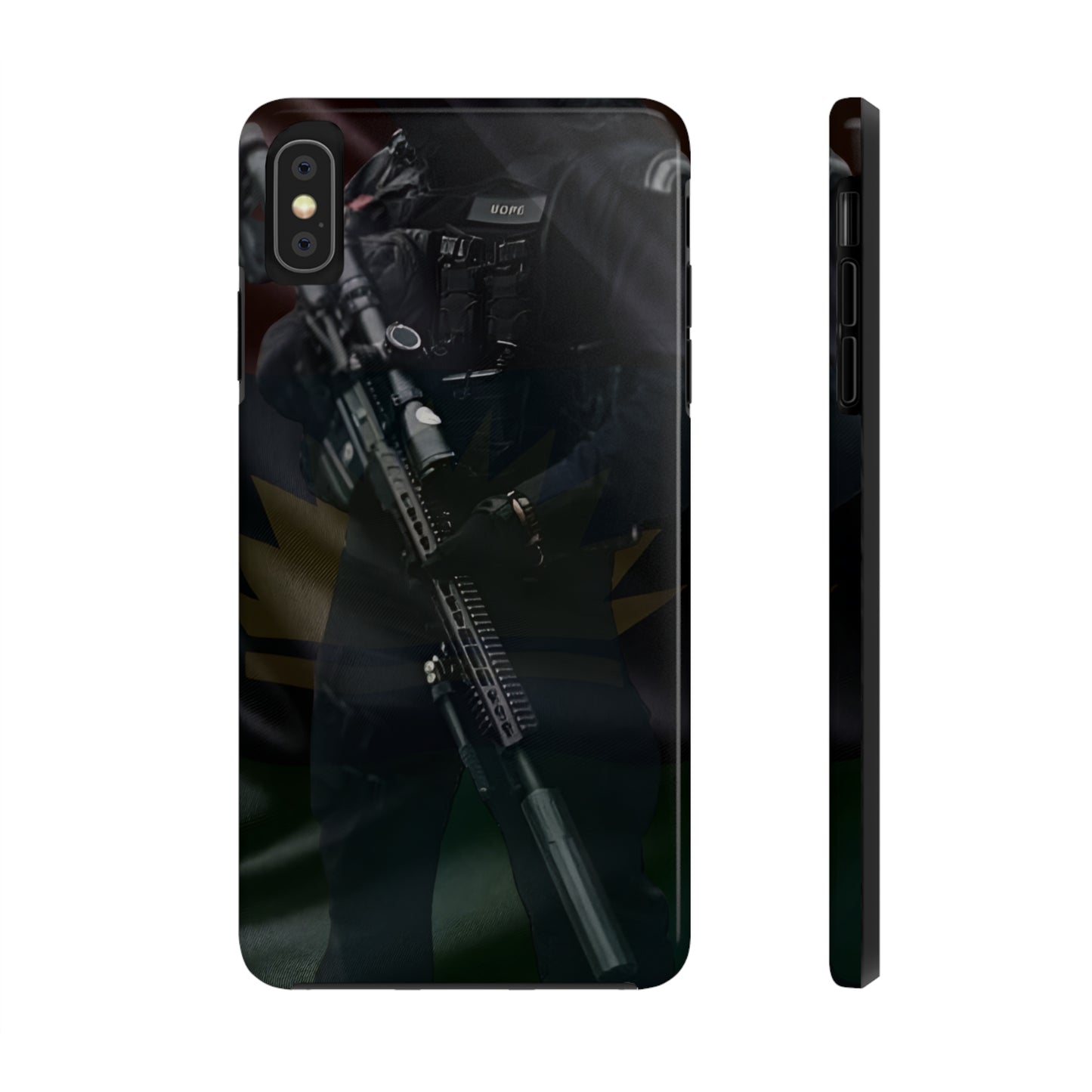 Biafra Soldier VI - Tough iPhone Cases (iPhone 7, 8, X, 11, 12, 13, 14, 15)
