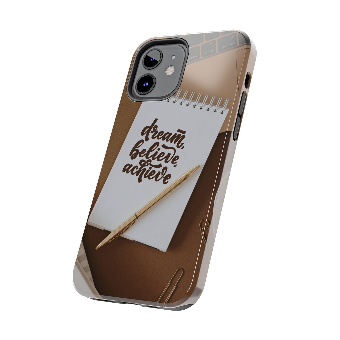 Dream Believe Achieve - Tough iPhone Cases (iPhone 7, 8, X, 11, 12, 13, 14, 15)