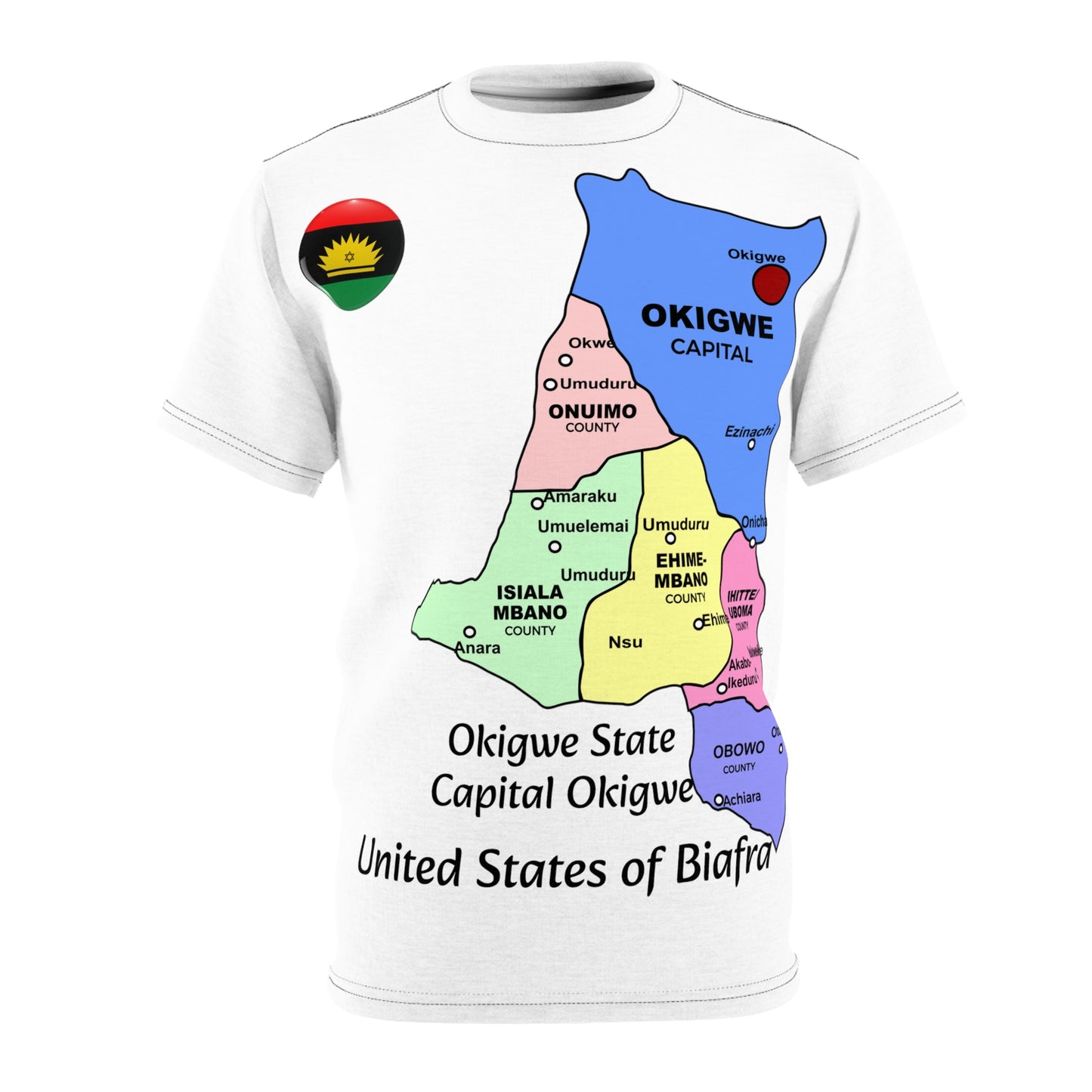 Okigwe State, United States of Biafra T-Shirt