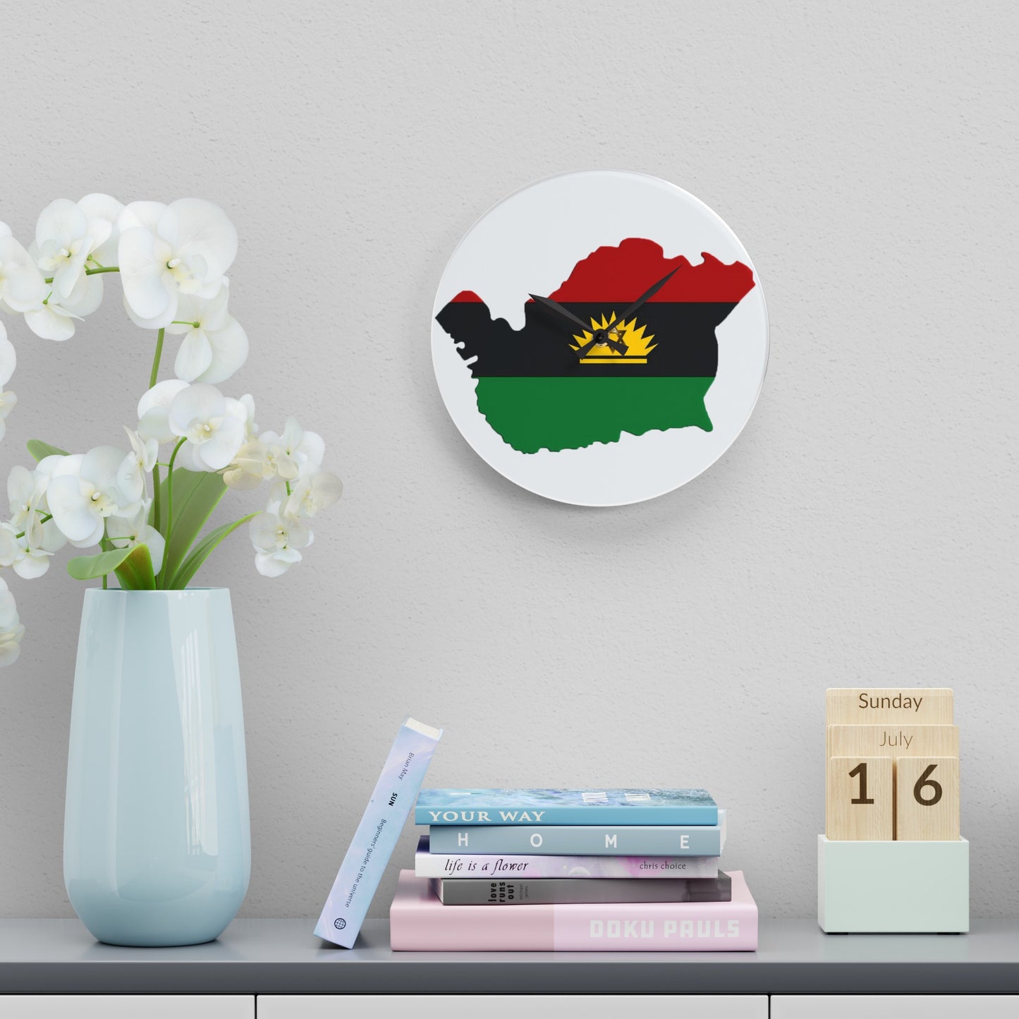 Biafra Acrylic Wall Clock