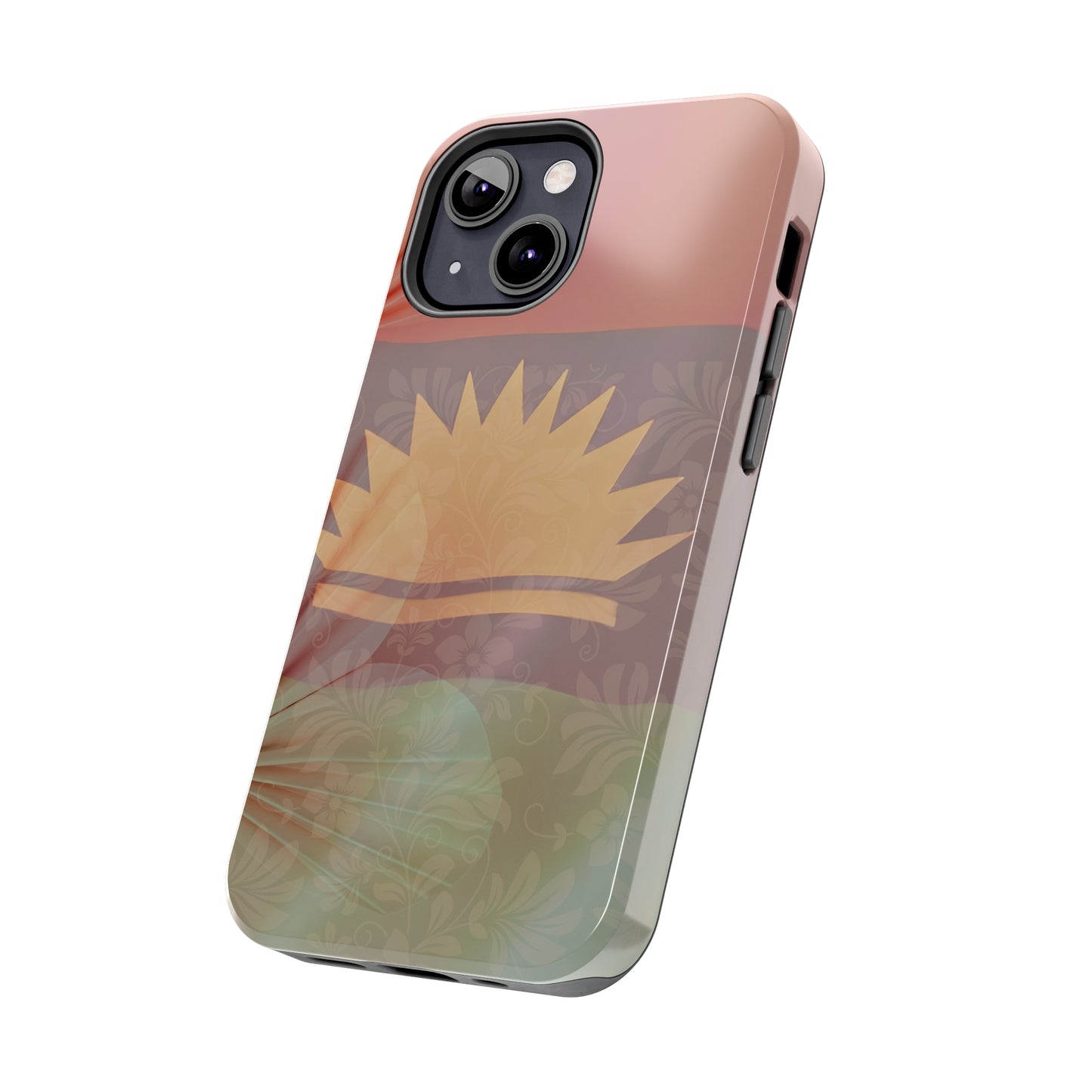 United States of Biafra Flag Flower Blend 5 - Tough iPhone Cases (iPhone 7, 8, X, 11, 12, 13, 14, 15)